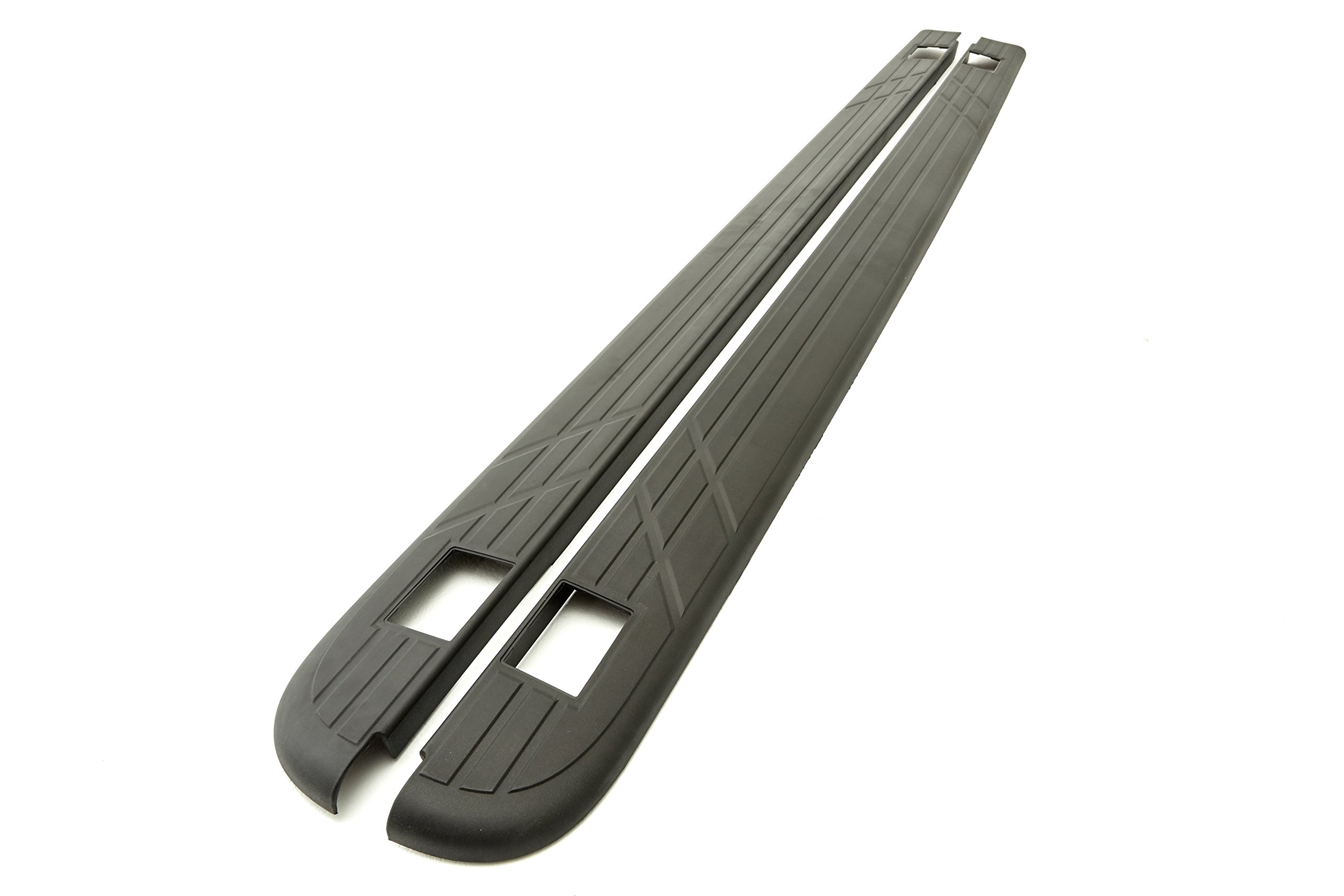 ACDelco GM Accessories 17802474 Black Standard Box Side Rail Protectors - Durable Truck Bed Protection for Pickup Trucks & SUVs