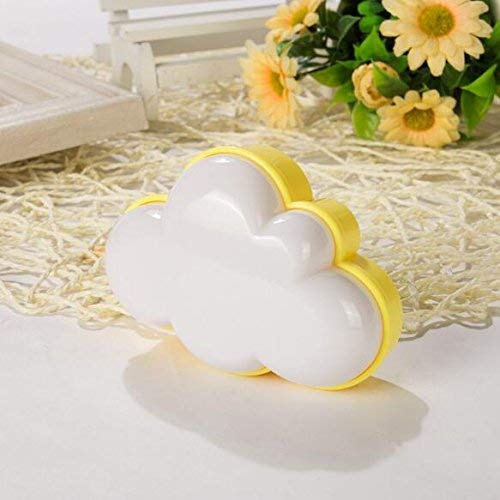 Smart LED Cloud Night Light with Light Sensor - Plug in Nursery Lamp for Baby & Kids Room, Children's Bedroom, Hallway - Soft Glow for Nighttime Feeding, Soothing Sleep & Safe Navigation