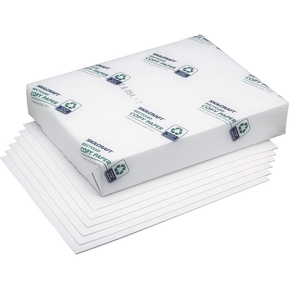 Premium 8.5 x 11 Inch 20lb White Wet Toner Paper - 10 Reams per Carton for Laser Printers, Copiers & Office Use
