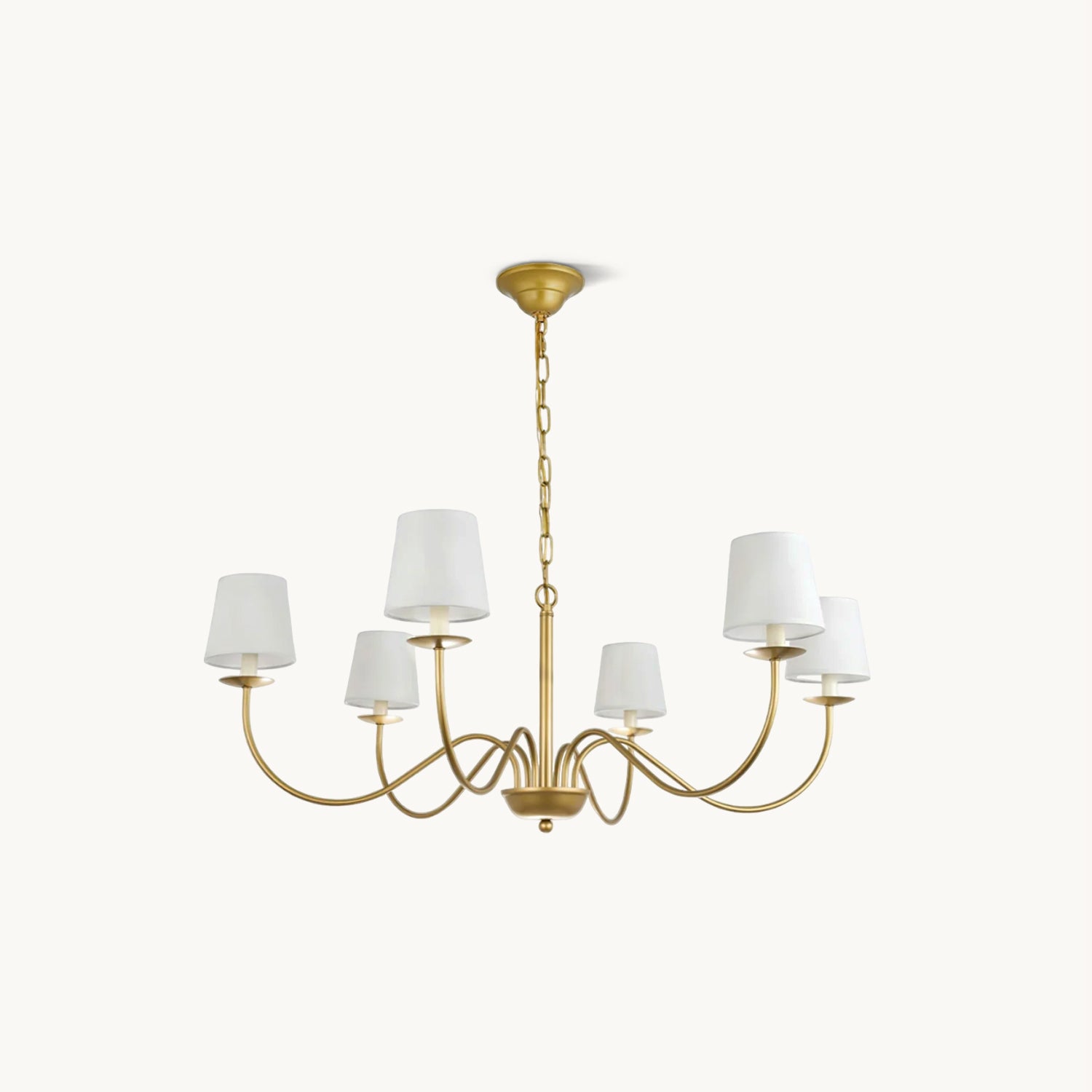 Eclipse Chandelier - Modern Crystal Ceiling Light Fixture for Dining Room, Living Room & Bedroom | Elegant Home Decor Lighting