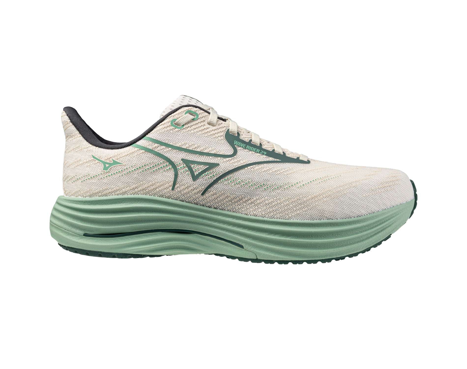Mizuno Wave Rider 29 Men's Running Shoes - Wide Width for Enhanced Comfort | Perfect for Long Distance Running & Marathon Training