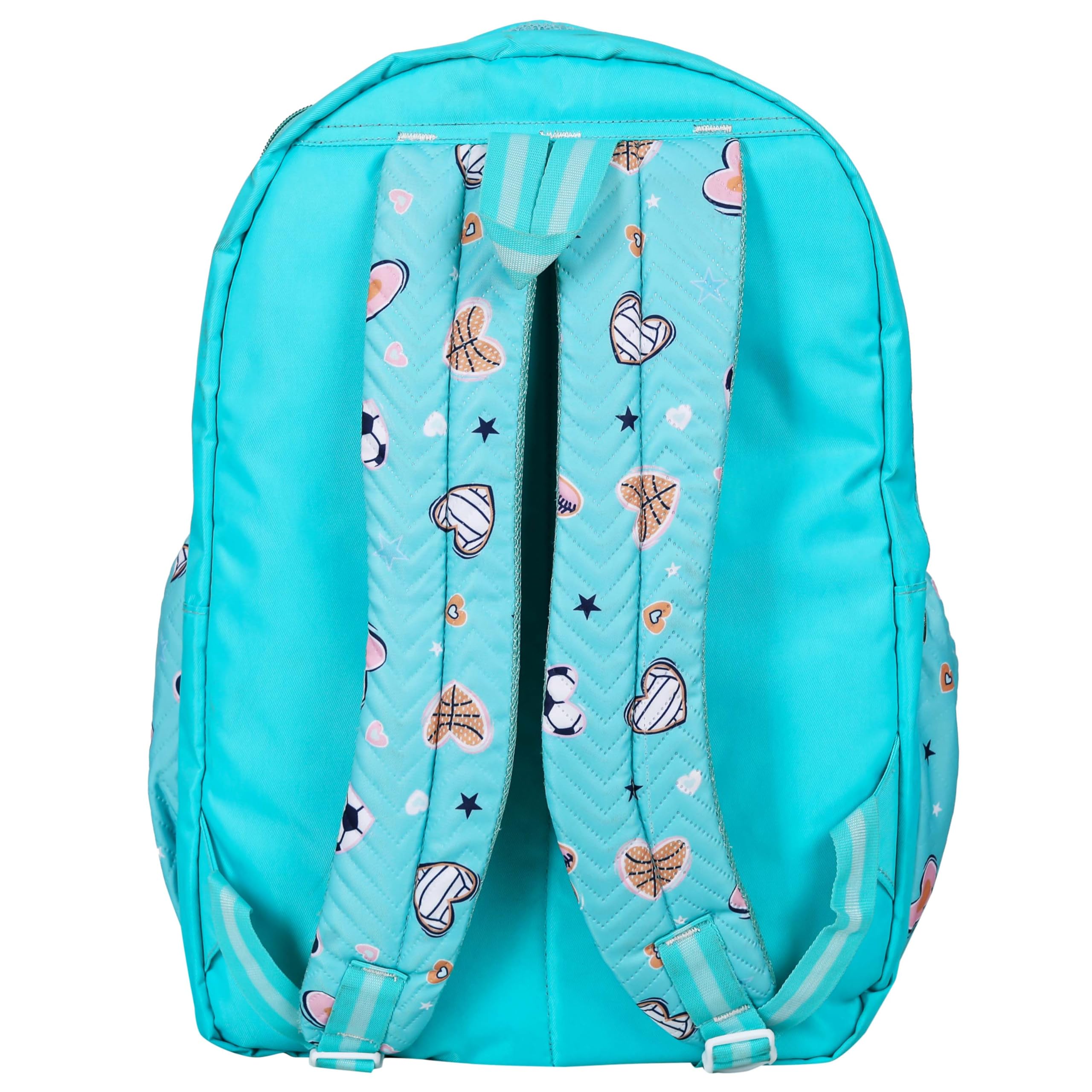 30L Medium Backpack for Girls - Stylish Flower Print School Backpack, Durable Polyester Material - Perfect for School, Travel & Daily Use