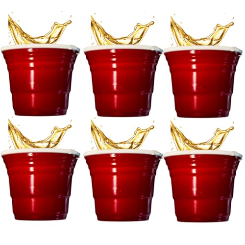 2 Oz Red - Pack of 6