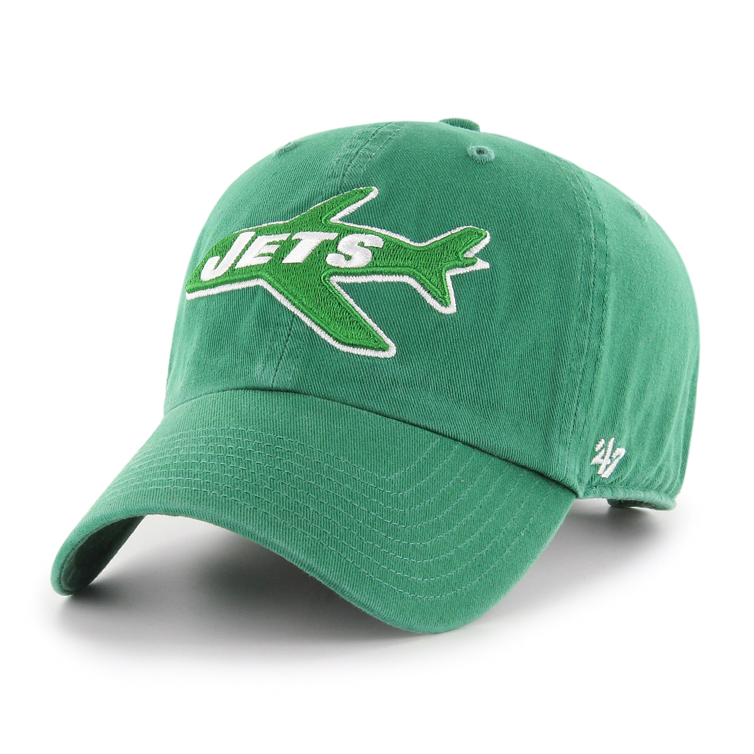 47 Brand New York Jets Legacy Adjustable Cleanup Hat - Adjustable Snapback Baseball Cap for Men & Women - Perfect for NFL Games, Tailgating & Casual Wear