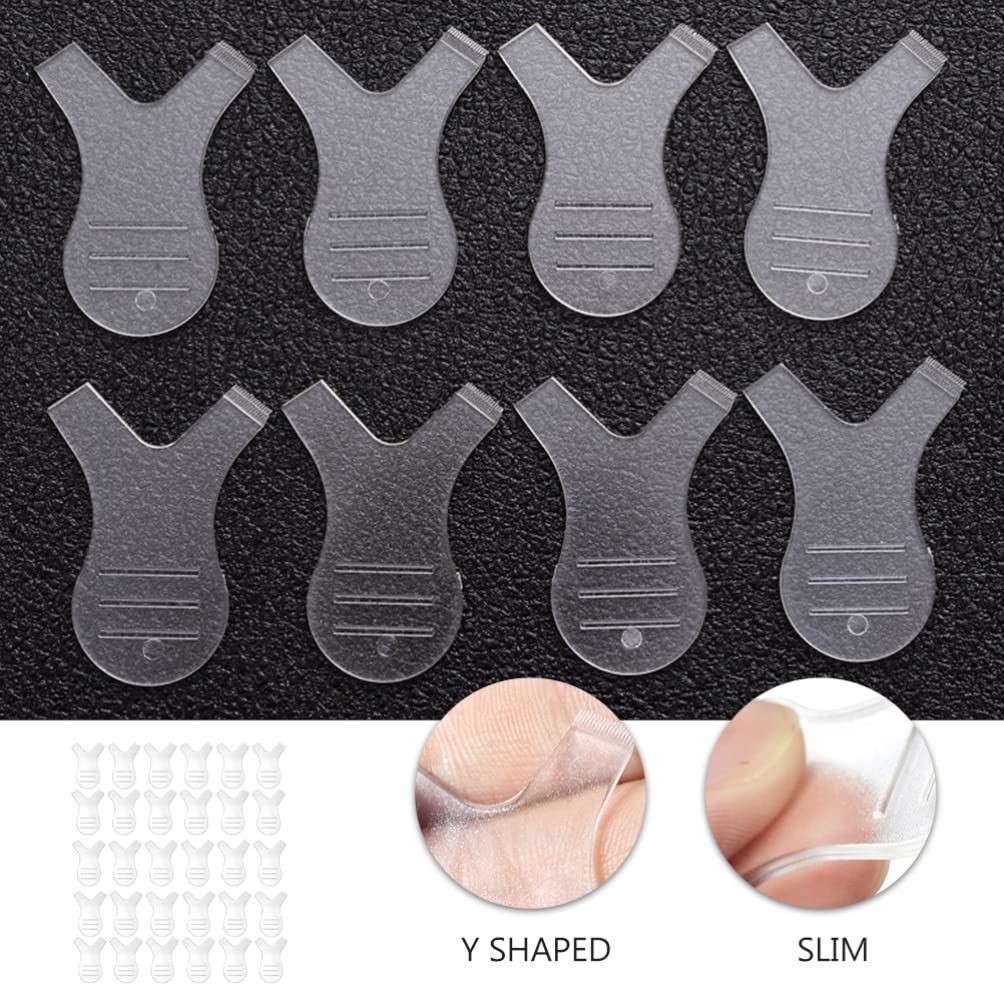 FOMIYES 60 Pcs Y-Shaped Mascara Brush Set - Mini Lash Comb, Eyelash Lift Brush, Perming Curler & Shield Comb - Professional Silicone & Plastic Eyelash Tools for Lash Lifting, Perming & Styling - Perfect for Salon, Home Use & DIY Beauty Care