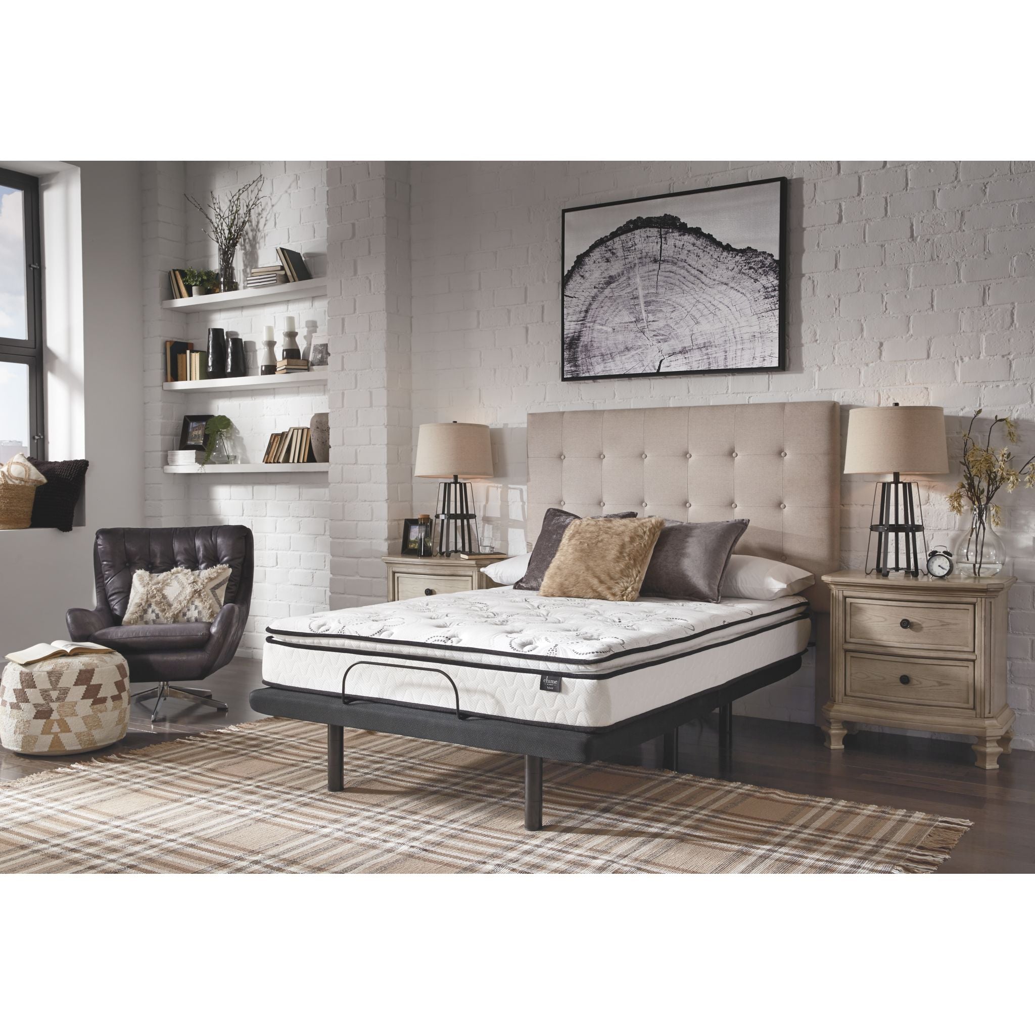 Ashley Sleep Best Lifestyle 14 Inch Adjustable Bed - Queen Size, Remote Control, Zero Gravity, Wall Hugger - Perfect for Back Pain Relief, Snoring & Sleep Apnea, Bedroom & Home Comfort