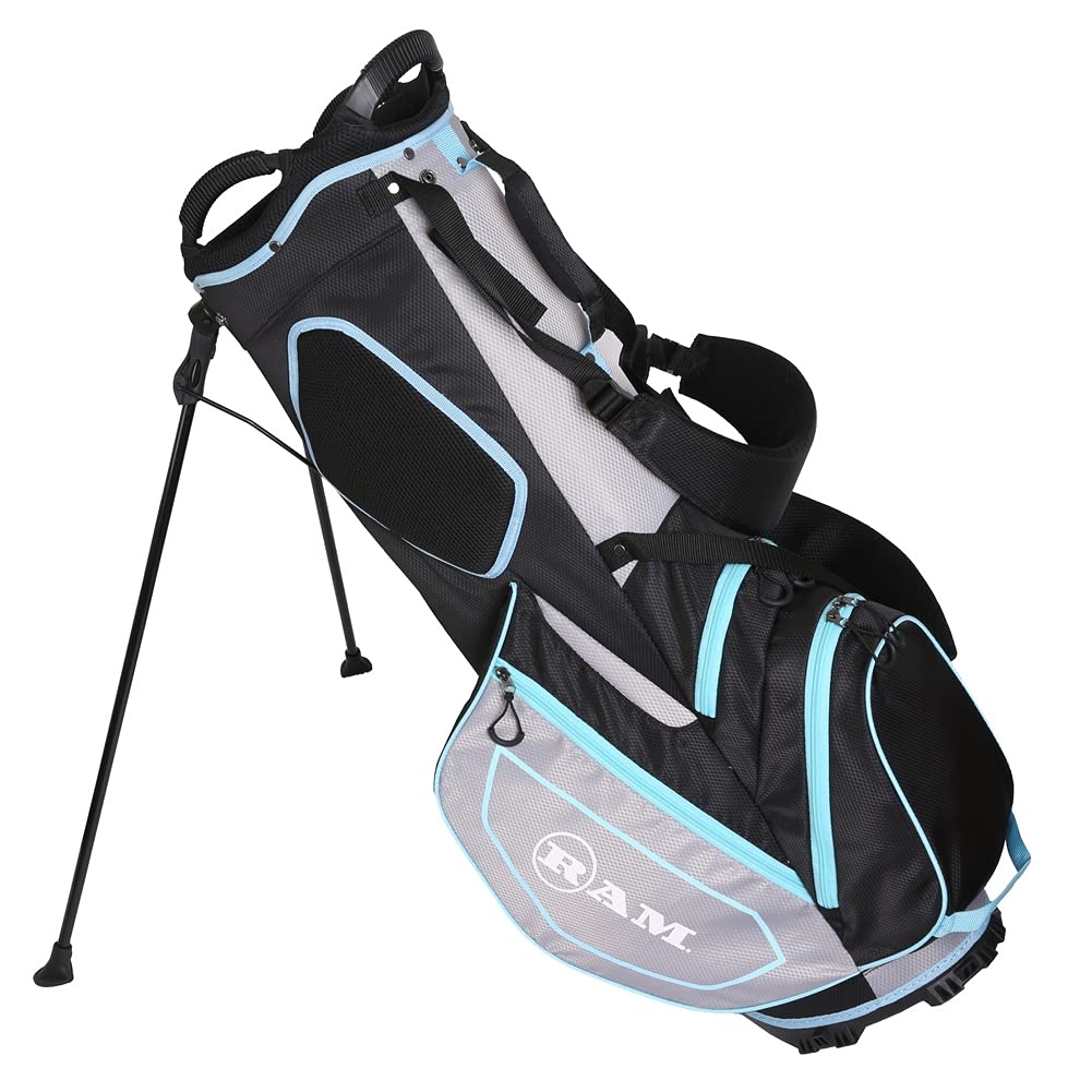 Ram Golf Ladies FX Lightweight Golf Stand Carry Bag - Perfect for Women's Golf Outings & Practice Sessions