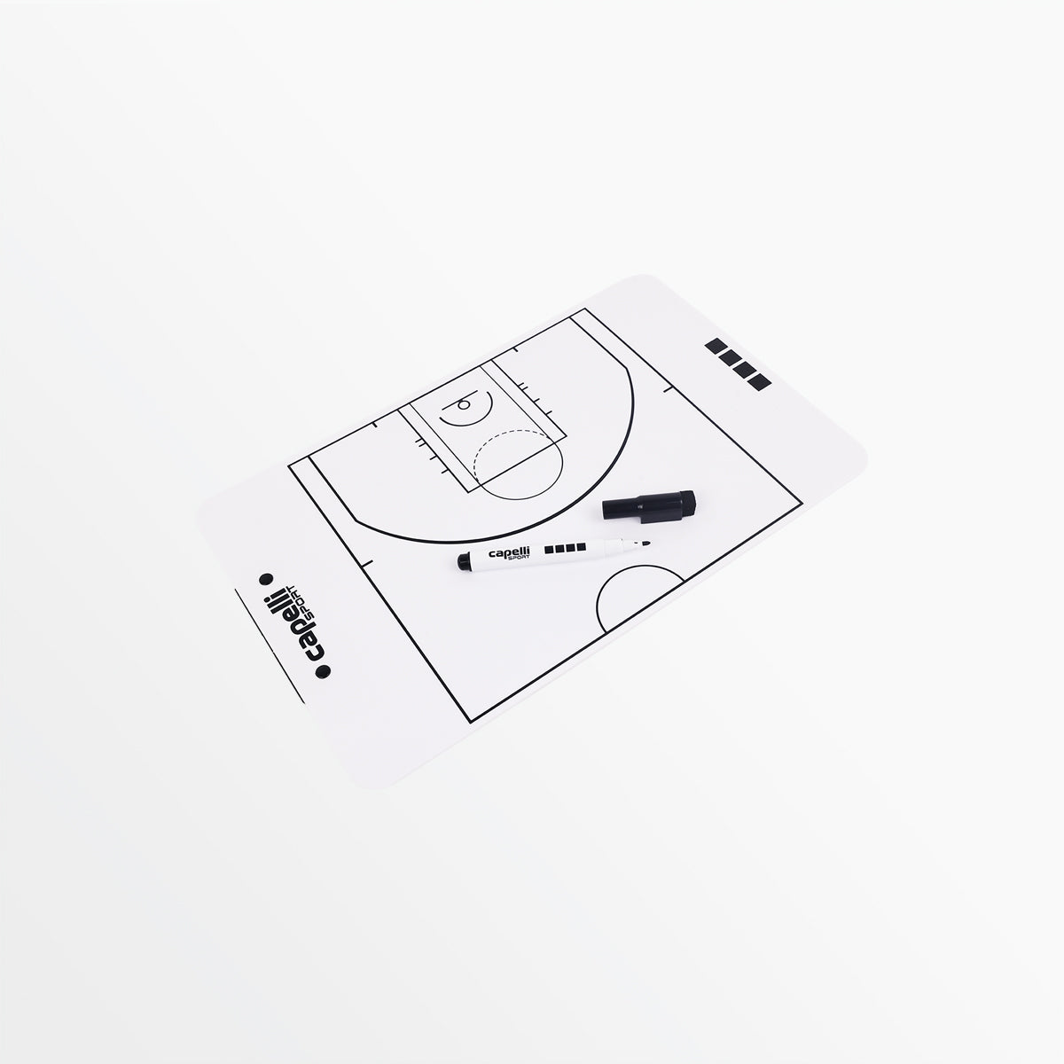 CS Basketball Dry Erase Clipboard - Portable Coaching Board for Basketball Plays & Strategies - Perfect for Coaches, Players & Training Sessions