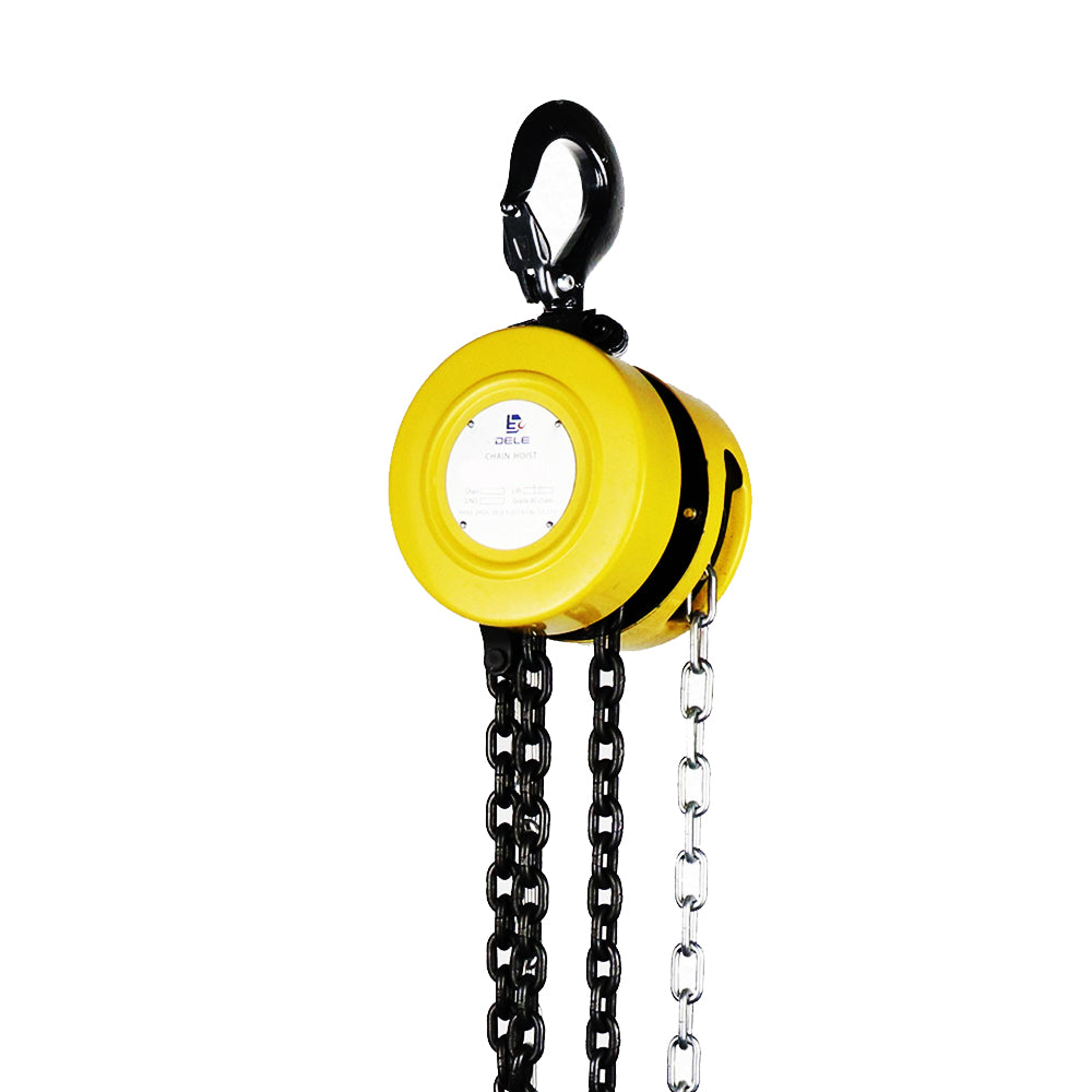 1 Ton Heavy Duty Chain Pulley Block - Lifting Hoist for Construction, Warehouse & Industrial Use