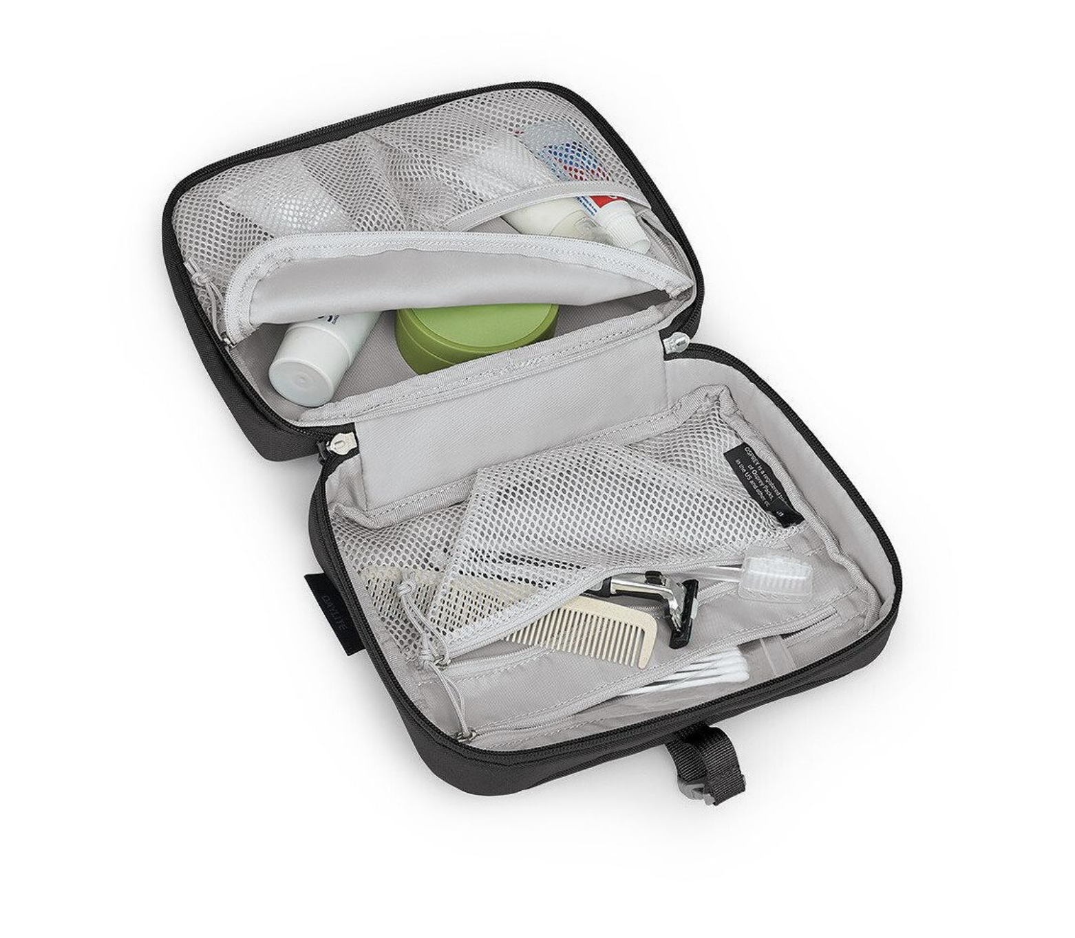 Osprey Daylite Hanging Toiletry Bag - Water-Resistant Travel Organizer for Toiletries & Cosmetics | Perfect for Camping, Hiking & Air Travel