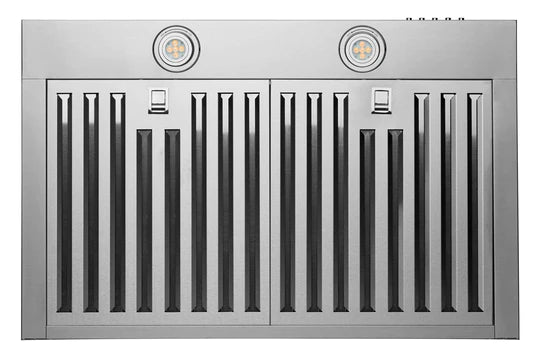 Hauslane WM-530SS 30-Inch 860 CFM Convertible Under Cabinet Range Hood - Stainless Steel Kitchen Vent Hood for Gas Stove, Electric Cooktop & Indoor Grilling