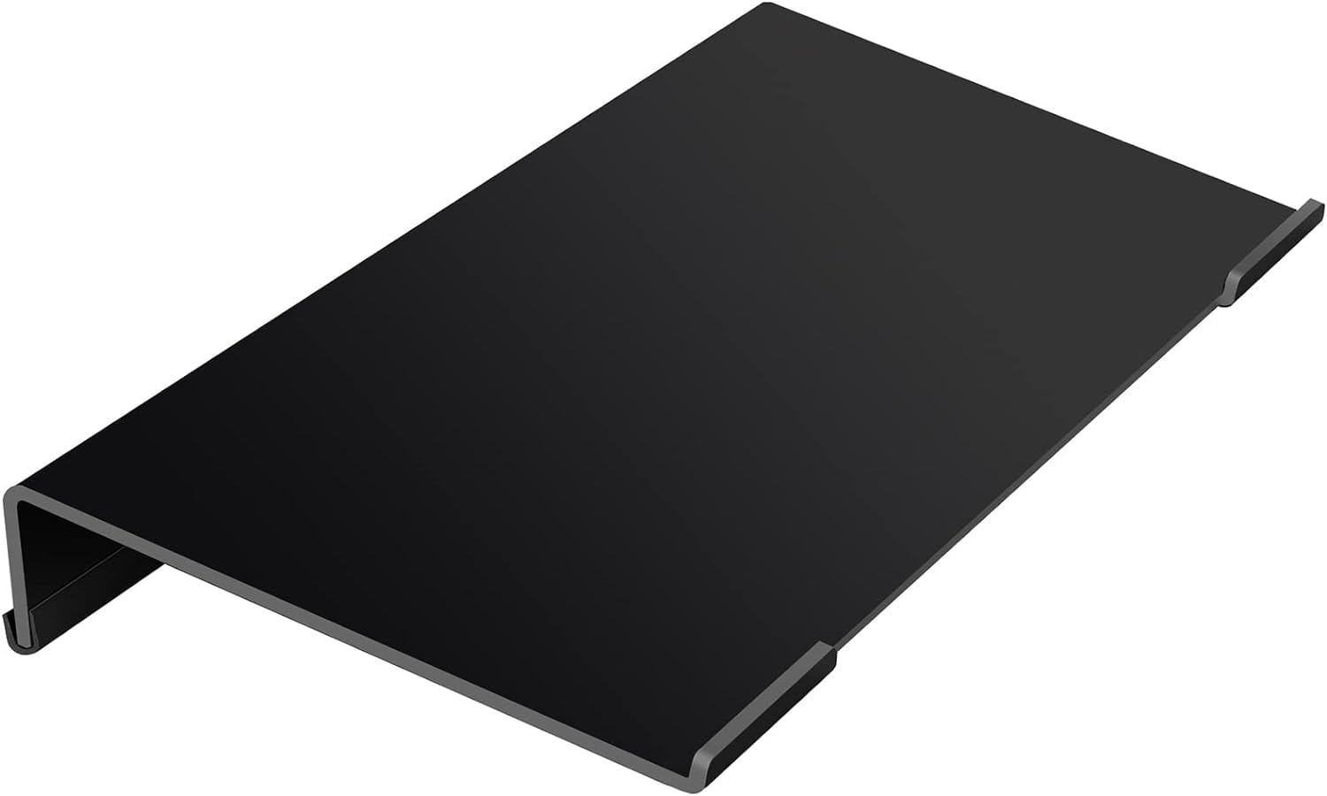 Ergonomic Acrylic Keyboard Stand for Desk - Adjustable Tilt Lift Riser, Non-Slip Keyboard Holder for Home Office & Gaming Setup (Black) - Perfect for Typing Comfort & Wrist Support During Long Work Sessions
