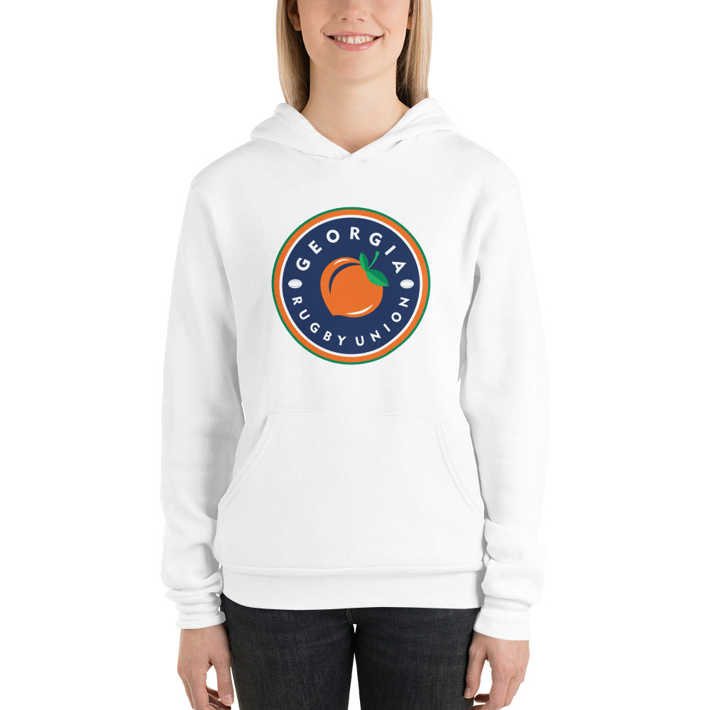 Georgia Rugby Union Pullover Hoodie - Men's & Women's Comfortable Fleece Sweatshirt for Fans & Players - Perfect for Games, Training & Casual Wear