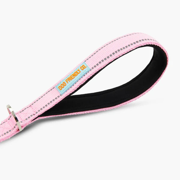 Premium Pink Classic Dog Leash - Durable & Comfortable Pet Walking Lead for Small to Medium Dogs - Perfect for Daily Walks, Training & Outdoor Adventures