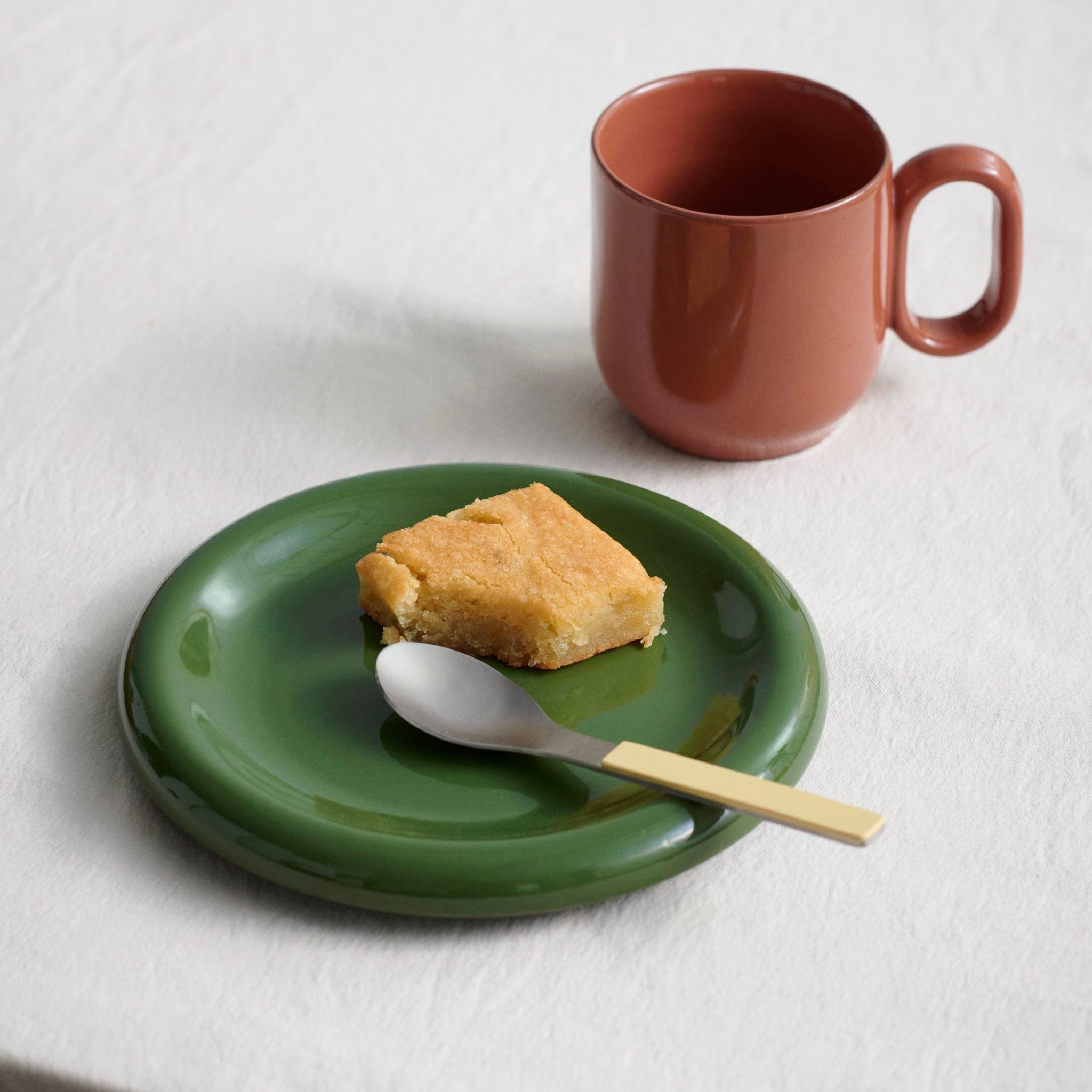 HAY Barro Ceramic Cup Set of 2 - Natural Earthy Tone Coffee Mugs for Home, Office & Cafe Use - Perfect for Hot Drinks and Modern Kitchen Decor