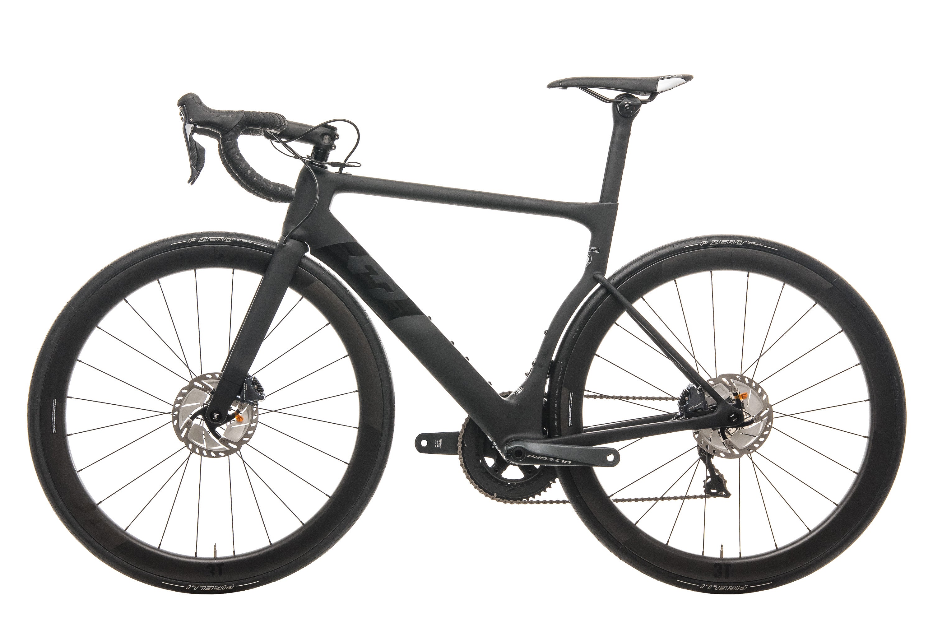2020 3T Strada Due Team Stealth Ultegra Di2 Road Bike - Medium Size | High-Performance Carbon Frame, Electronic Shifting for Competitive Cycling & Endurance Rides