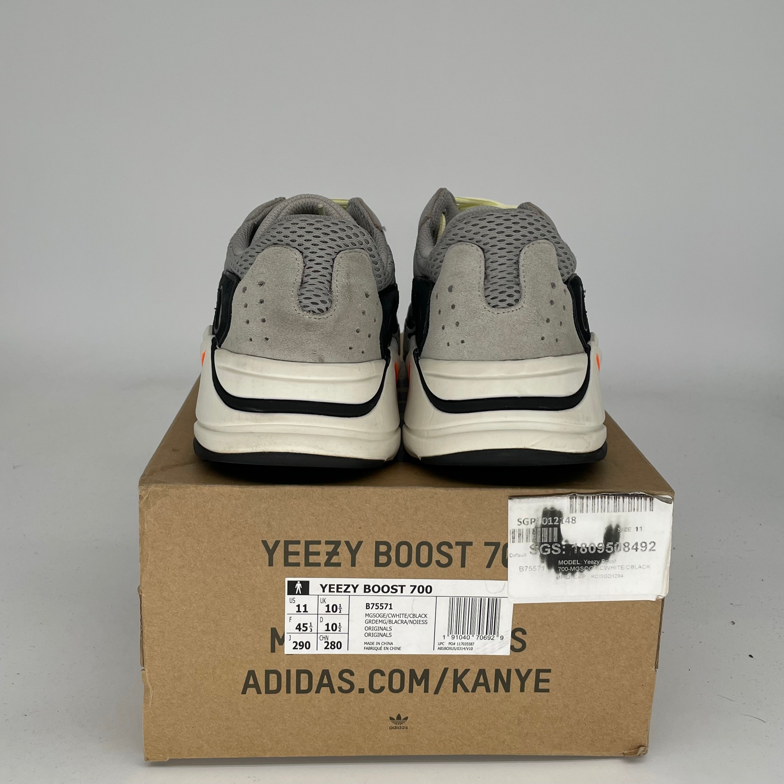 Adidas Yeezy 700 Wave Runner Sneakers - Men's Size 11 (B75571) | Comfortable Running Shoes for Jogging, Gym & Casual Wear