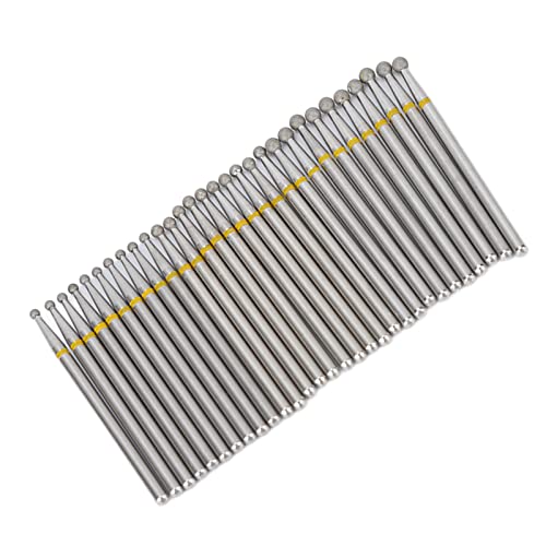 Professional Nail Drill Bits & Polishing Heads Set - 3 Types for Manicure, Pedicure & Nail Art - Perfect for Salon, Home Use & DIY Nail Care