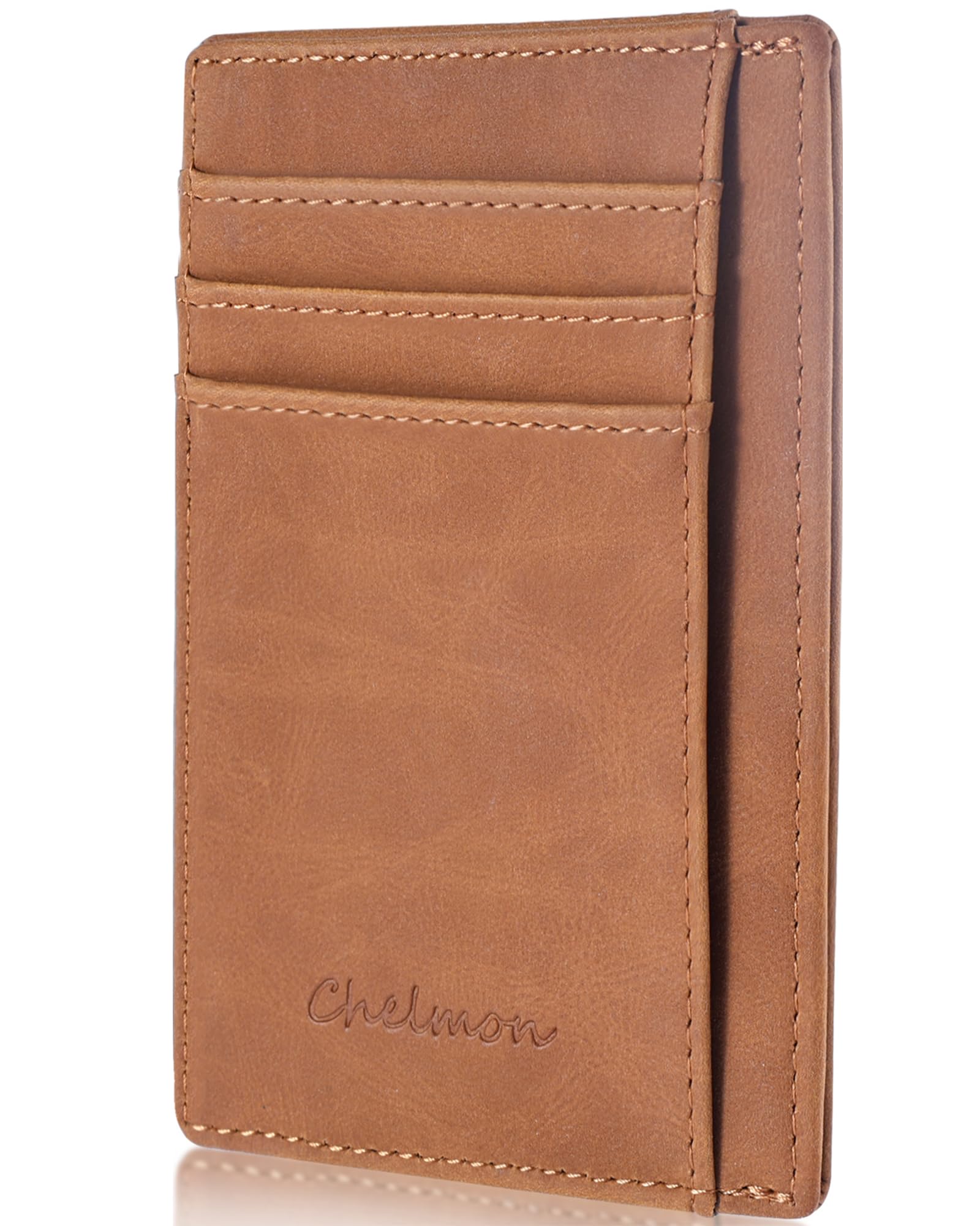 Slim RFID Blocking Wallet for Men - Minimalist Front Pocket Credit Card Holder - Perfect for Travel, Business & Everyday Use