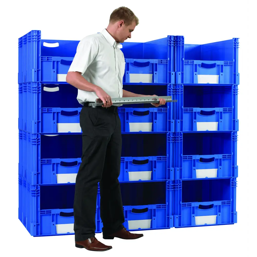 Modular Container Pick Walls - Durable & Space-Saving Storage Solution for Warehouses, Retail Stores & Home Organization