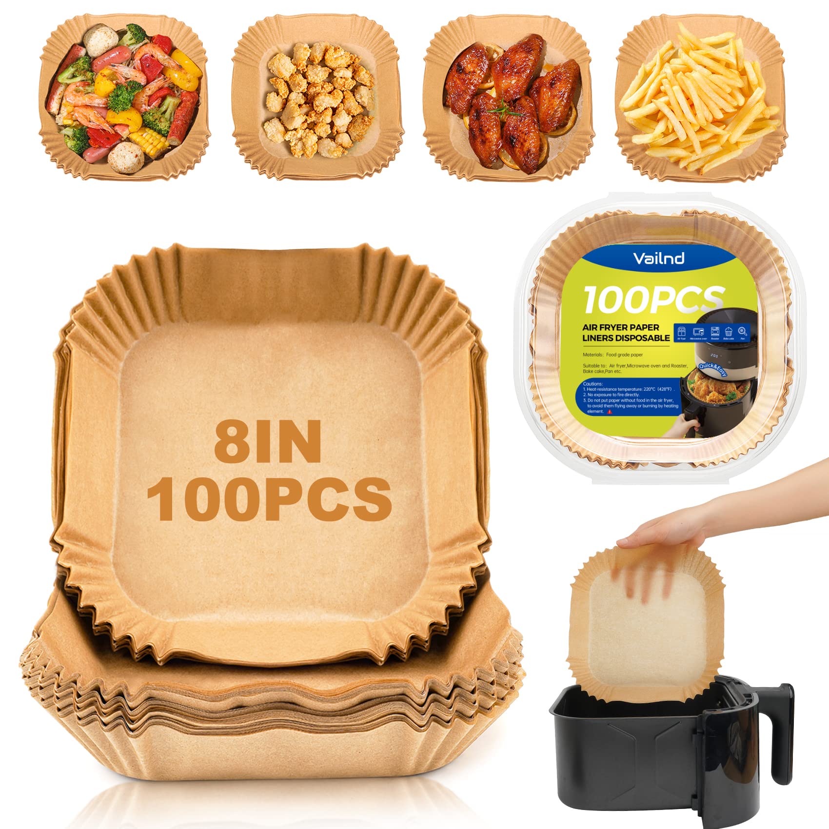 100Pcs 8