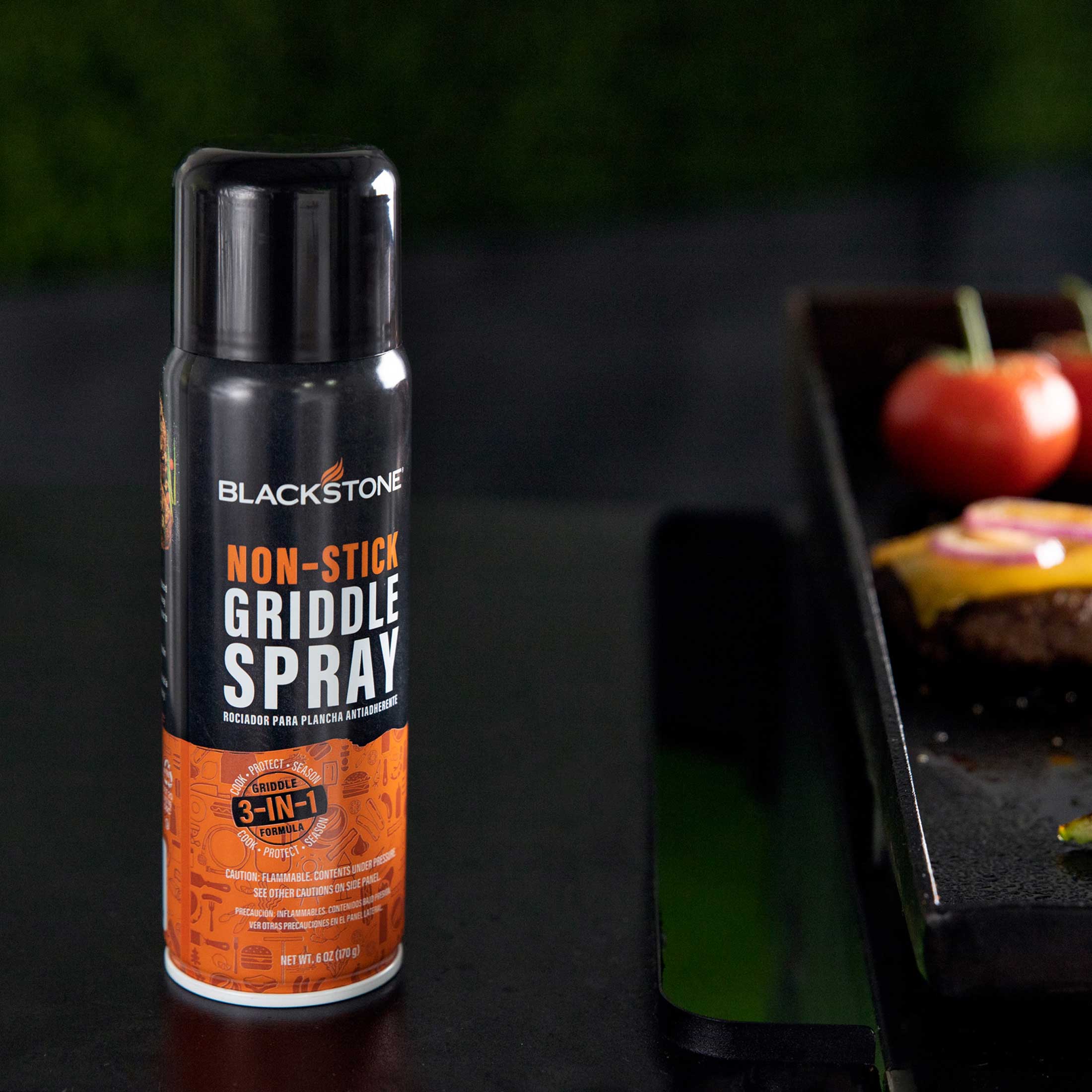 Blackstone Griddle Spray - Non-Stick Cooking Oil for Flat Top Grills & Griddles - Perfect for Outdoor Cooking, Camping, and Backyard BBQs