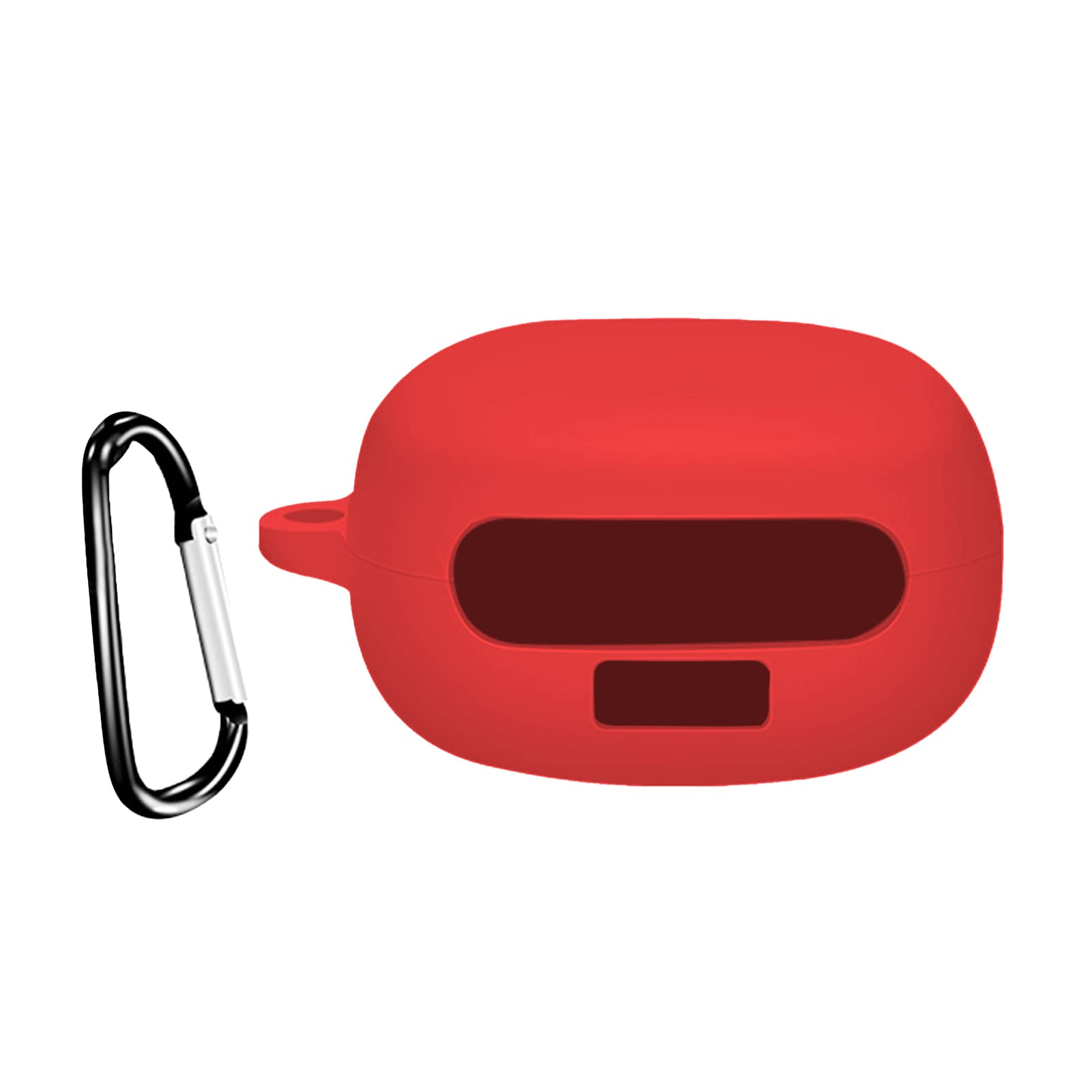 Eco-Friendly Silicone Earbud Covers - Bluetooth-Compatible, Easy to Clean, Durable Red Headphone Protectors for Workouts, Travel & Daily Use
