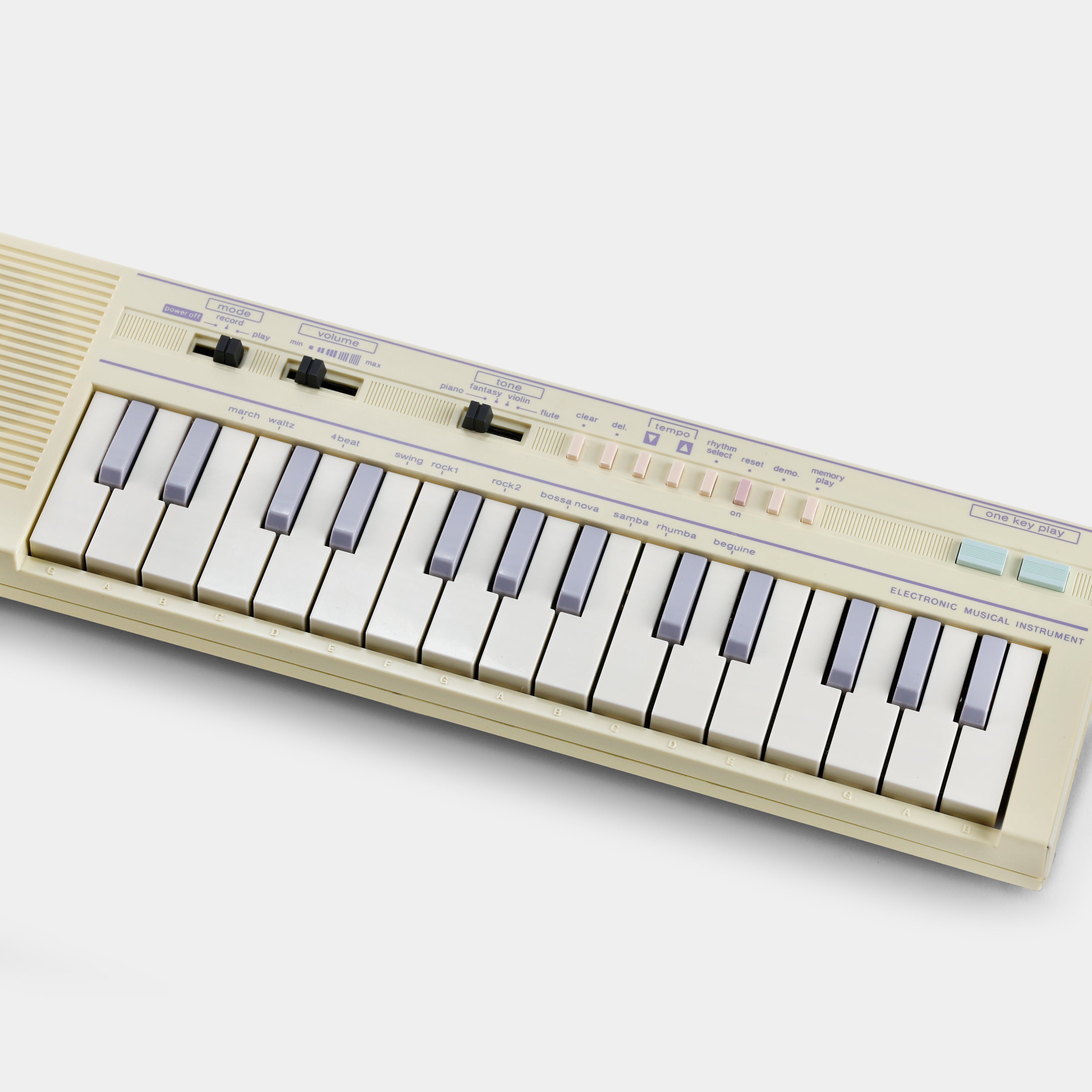 Casio PT-1 Pastel 37-Key Portable Synthesizer Keyboard - Perfect for Beginners, Music Lovers & Home Studio Use