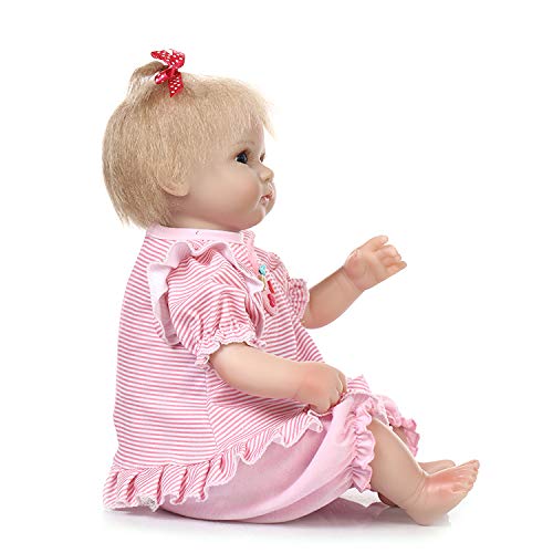 17 Inch Reborn Baby Girl Doll Clothes Set - 3 Piece Pink Outfits for 16-18 Inch Newborn Reborn Dolls | Perfect for Collecting, Photography & Gift Giving