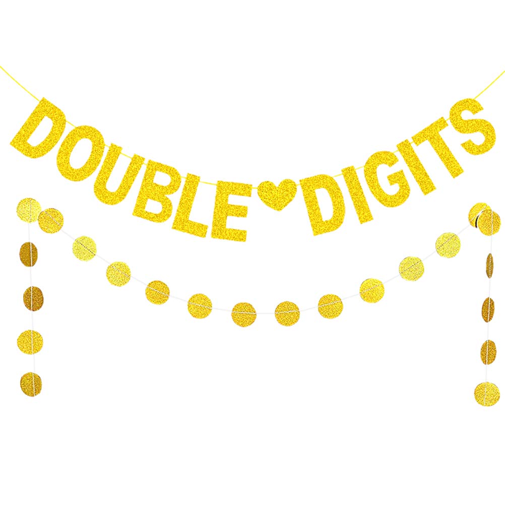 2pcs Shiny Birthday Party Hanging Flags - Colorful Celebration Banners for Home, Wall & Room Decor - Perfect for Birthday Parties, Baby Showers & Special Events