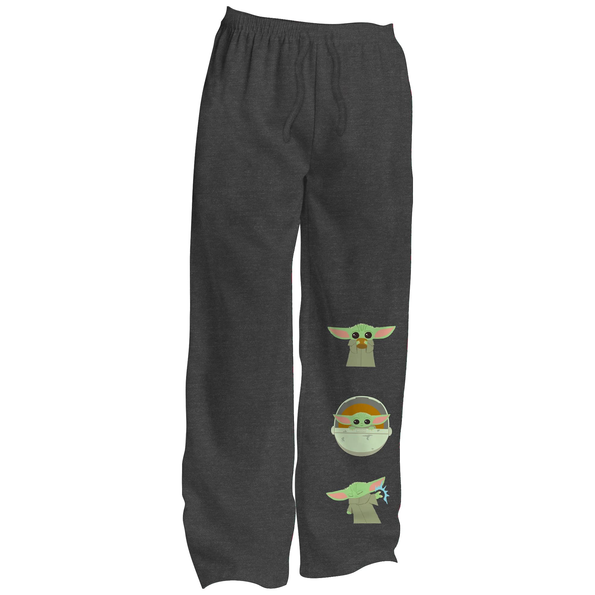 Star Wars Baby Yoda Grogu The Mandalorian Pajama Pants - Officially Licensed Sleepwear for Kids & Adults | Perfect for Cosplay, Movie Nights & Gift Giving