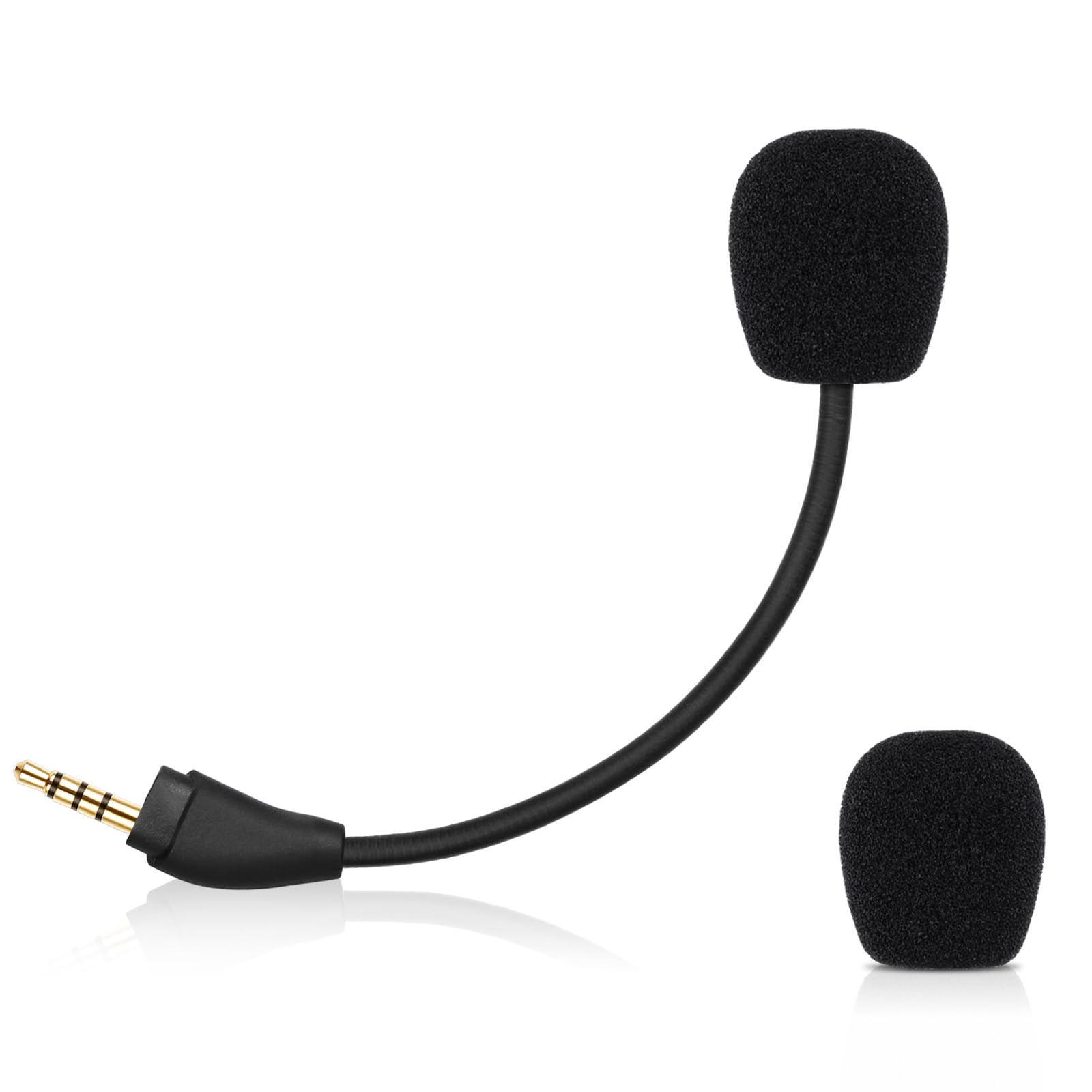 HyperX Cloud III/Cloud 3 Replacement Microphone - Detachable 3.5mm Noise Cancelling Boom Mic for Gaming Headsets - Compatible with PC, Xbox One, PS4, PS5 - Perfect for Online Gaming, Streaming & Voice Chat