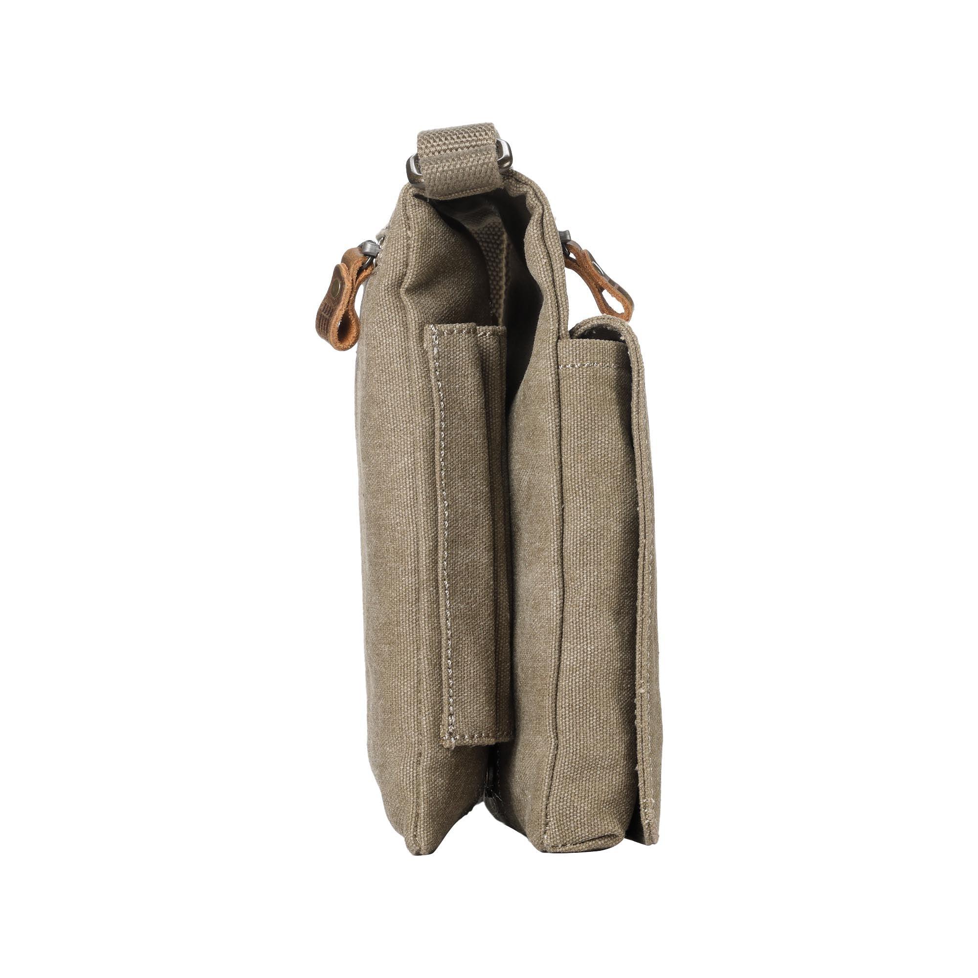 TRP0243 Troop London Classic Canvas Crossbody Bag - Stylish & Durable for Travel, Work & Everyday Use