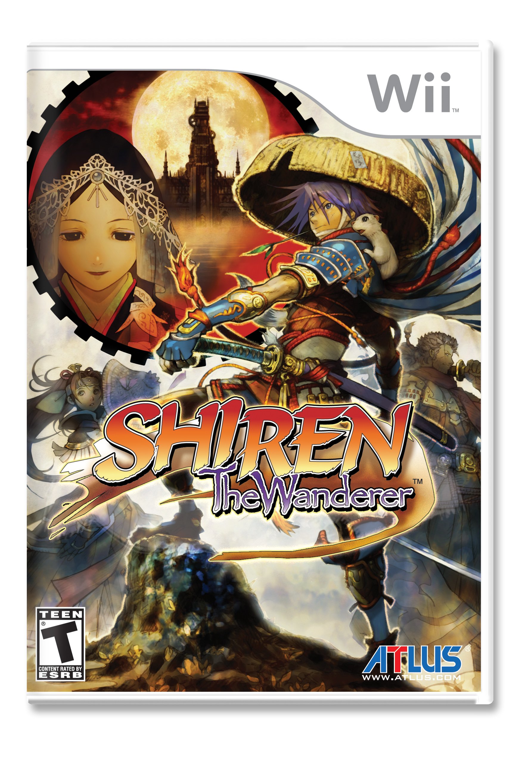 Shiren The Wanderer: The Tower of Fortune and the Dice of Fate - Nintendo Wii Classic RPG Game for Adventure Lovers | Perfect for Retro Gaming Nights and JRPG Fans
