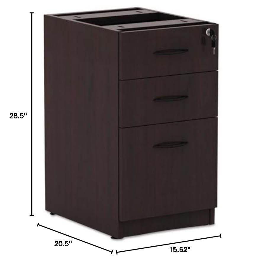 Alera Valencia 2-Drawer File Cabinet - 15.6