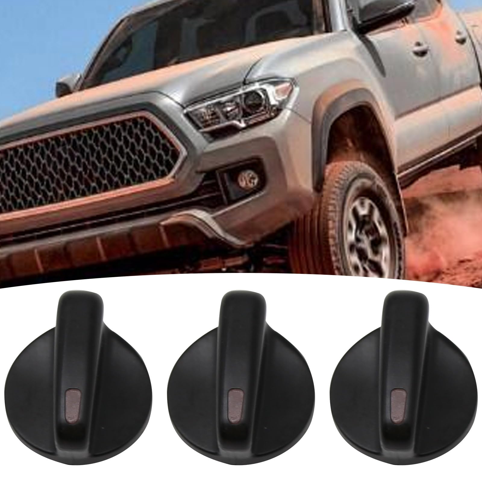 Replacement Climate Control Knob 55905-35310 for Toyota Tacoma 2001-2004 & 4Runner 2000-2002 - A/C Temperature & HVAC Fan Control Button - Perfect for Car Interior Repair and Climate System Maintenance