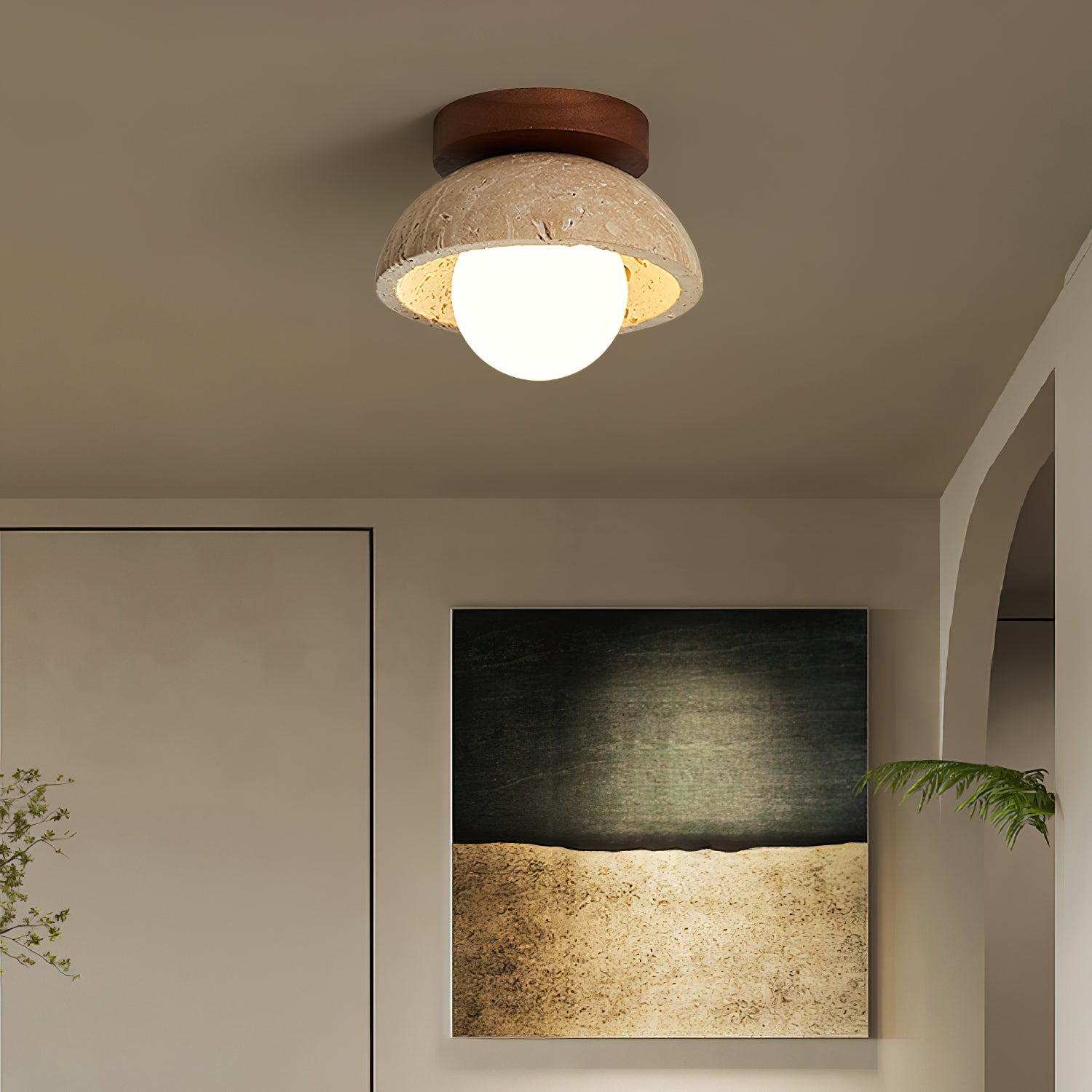 Modern Crystal Ceiling Light Fixture - Elegant Chandelier for Living Room, Bedroom, Dining Room & Hallway - Dimmable LED Lighting for Home Decor