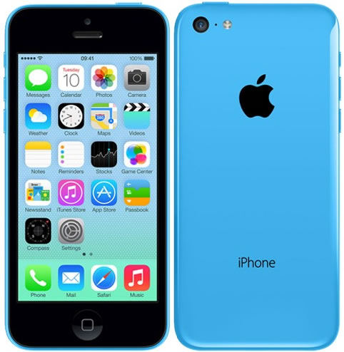 Apple iPhone 5C 8GB Unlocked Smartphone - Grade A Refurbished, Blue | Perfect for Travel, Backup Phone & Light Users