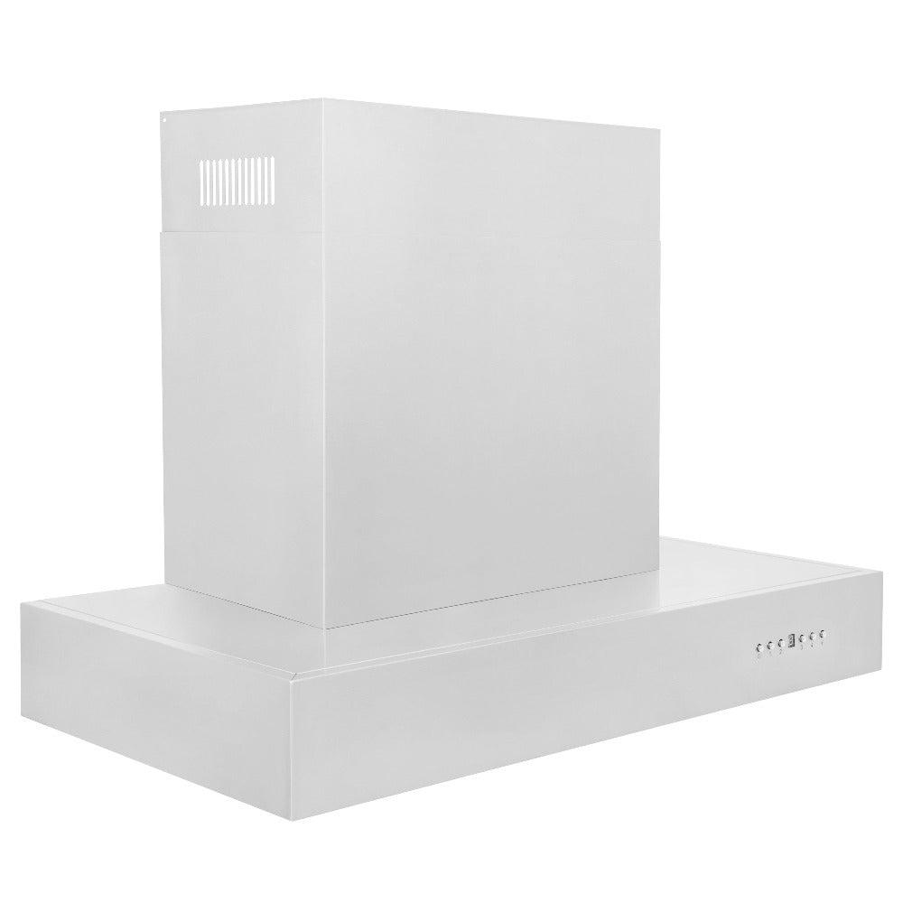 ZLINE Convertible Professional Wall Mount Range Hood - 36 Inch Stainless Steel Kitchen Vent Hood with LED Lights & Powerful Exhaust Fan - Perfect for Modern Kitchens & Open Concept Homes