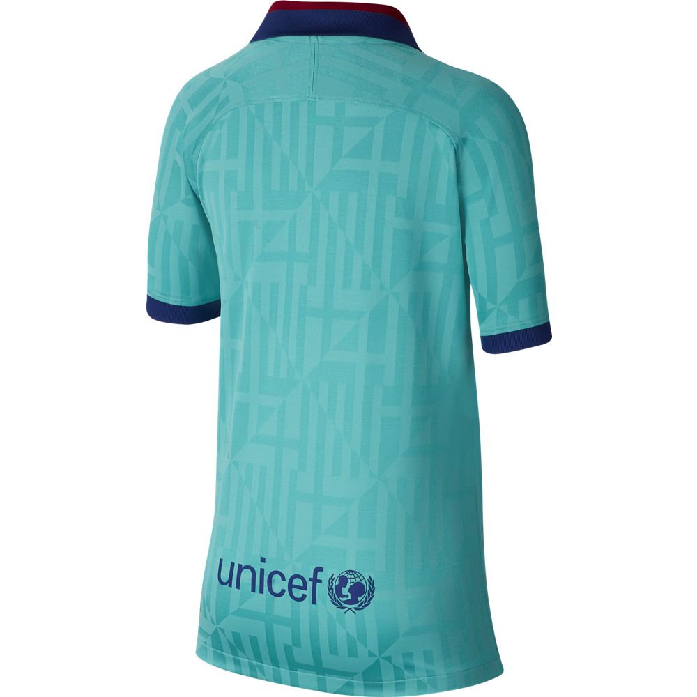 Nike FC Barcelona 2019/20 Stadium Third Big Kids' Soccer Jersey - Authentic Youth Football Shirt for Boys & Girls - Perfect for Matches, Training & Fan Support