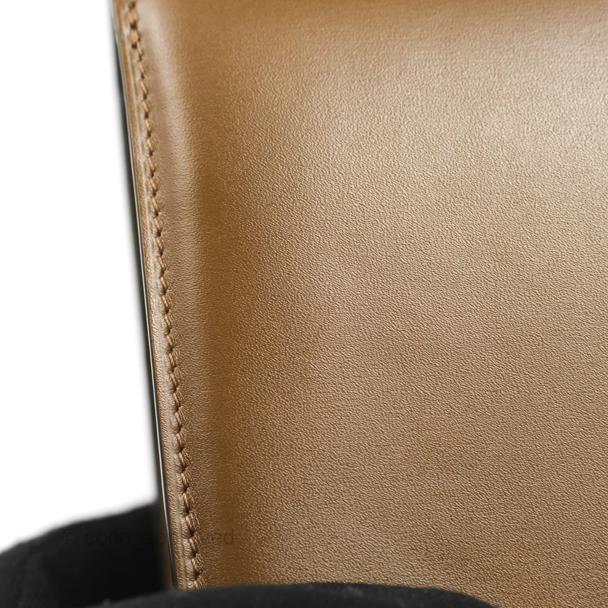Celine Small Classic Box Flap Bag in Caramel Calfskin Leather - Luxury Crossbody Purse for Women, Perfect for Work, Date Night & Everyday Use