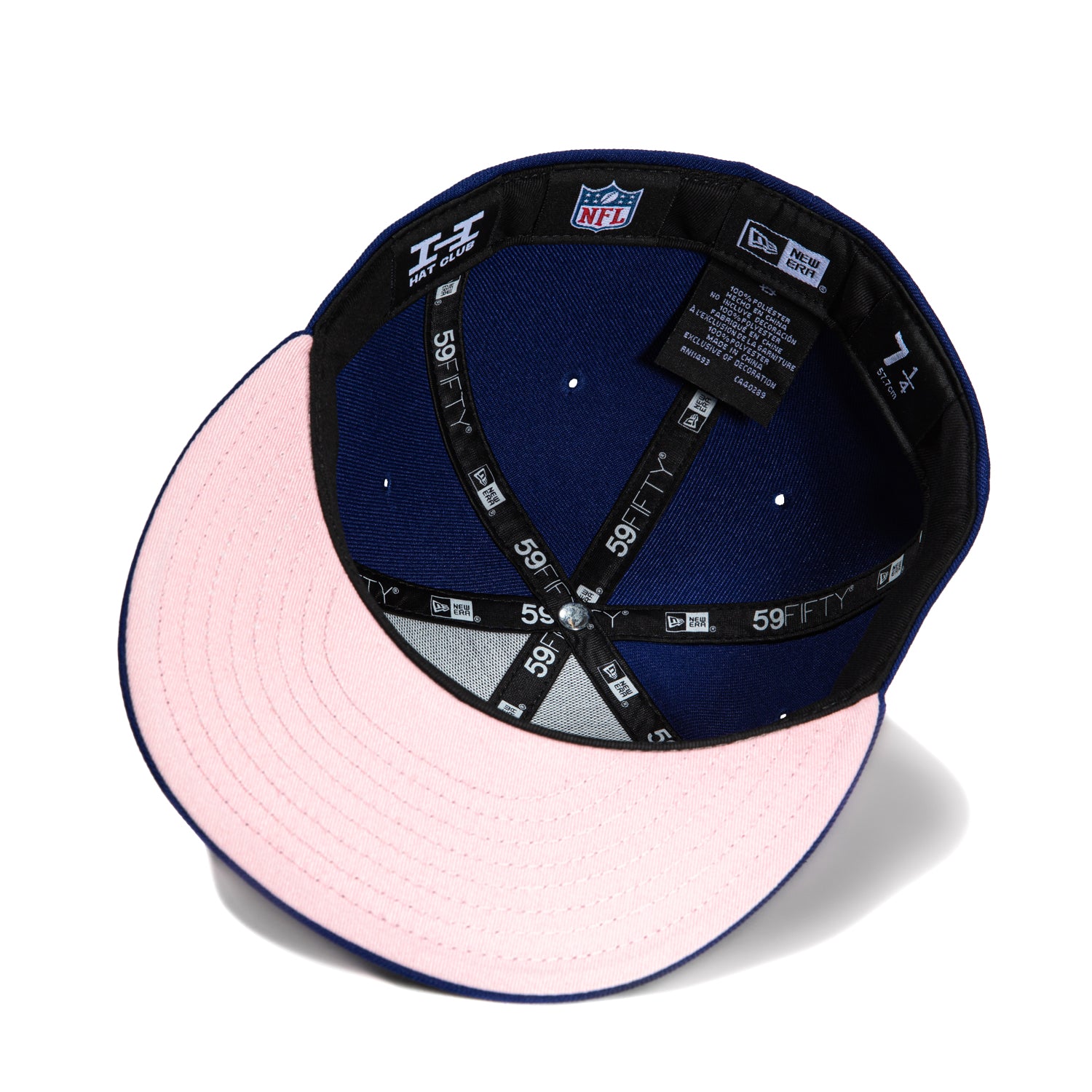 New Era 59Fifty Detroit Lions 75th Anniversary Patch Snapback Hat - Royal Blue - Official NFL Licensed Cap for Men & Women - Perfect for Game Day, Tailgating & Fan Collections
