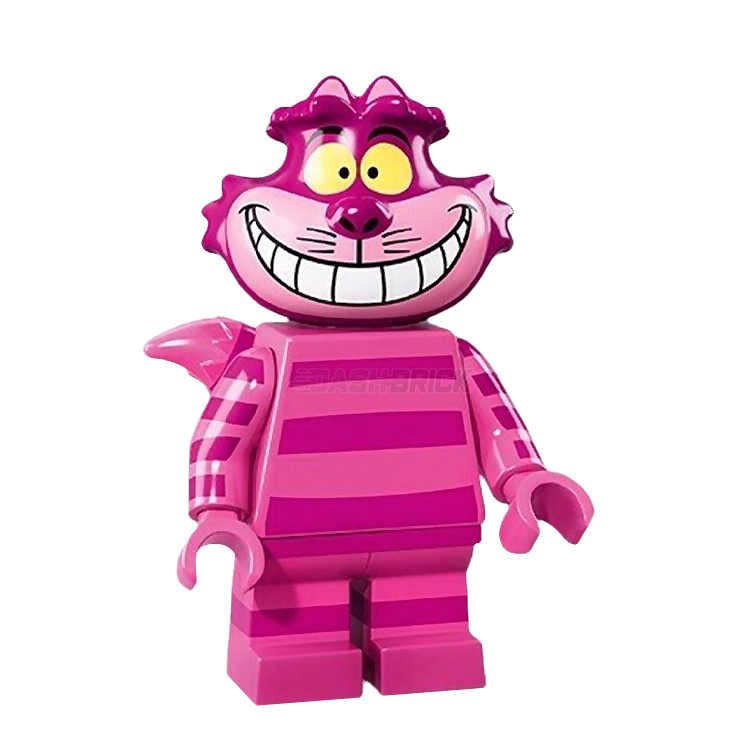 LEGO Disney Series 1 Collectible Minifigures - Cheshire Cat (8/20) | Limited Edition Alice in Wonderland Character for Display & Play | Perfect for LEGO Collectors & Disney Fans