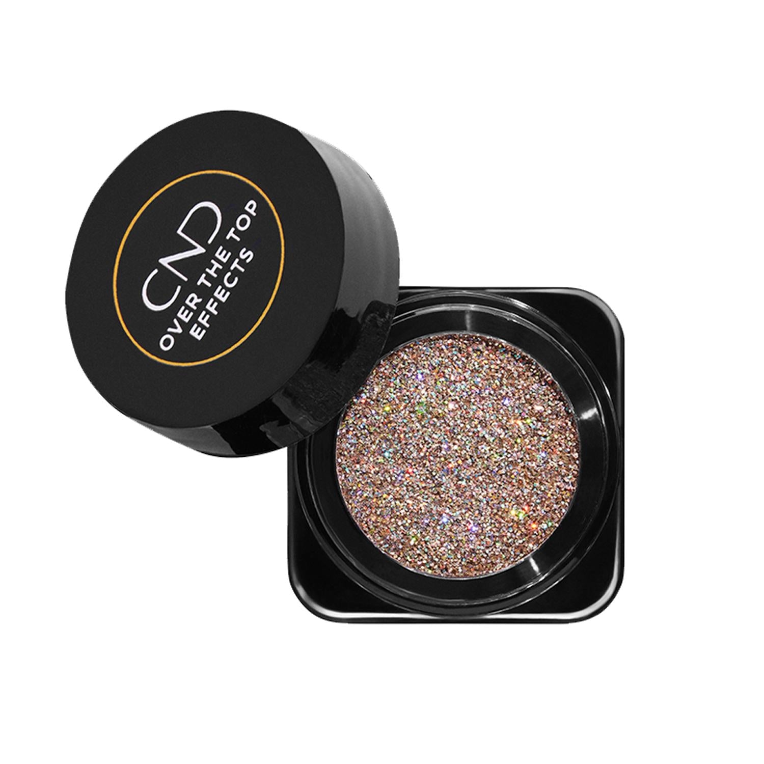 CND Over The Top Effects Gold Party Nail Polish - Long Lasting Metallic Glitter Polish for Special Occasions, Holidays & Celebrations