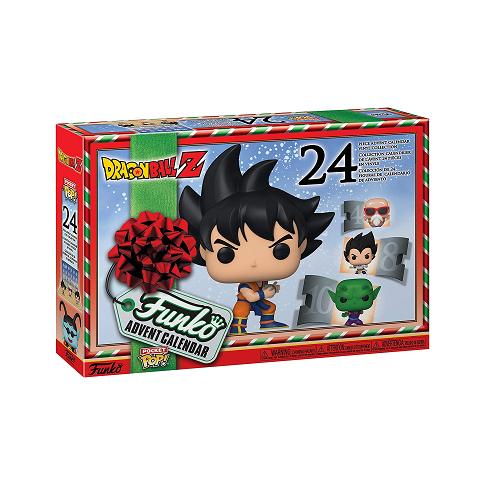 Funko Pocket Pop! Dragon Ball Z 2022 Advent Calendar - 24 Mini Collectible Figures for Christmas Countdown, Gifts for Anime Fans & Collectors | Perfect for Holiday Decor, Stocking Stuffers & DBZ Merch Displays