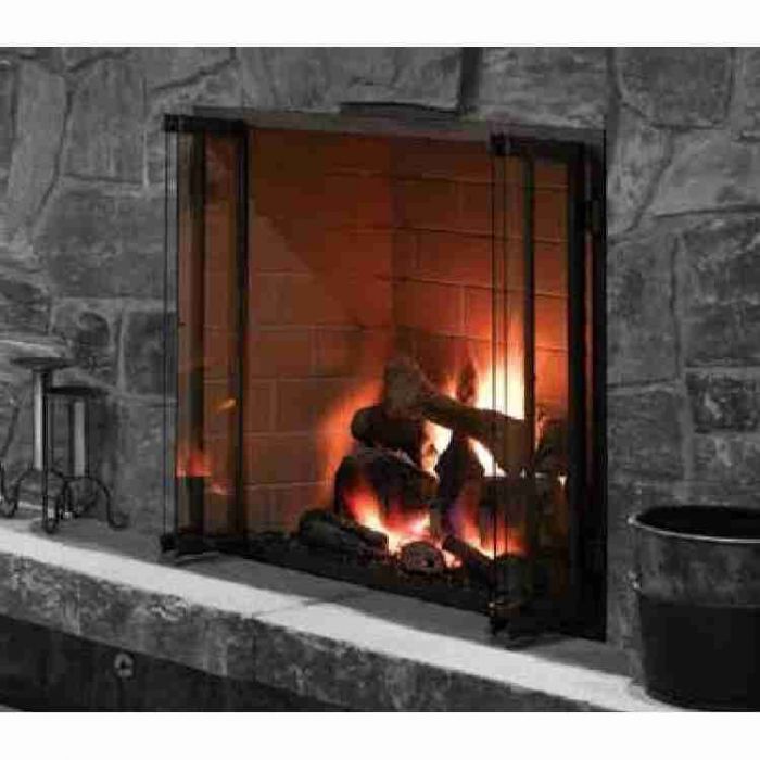 Majestic Ashland 42-Inch Wood Burning Fireplace - ASH42 | Classic Indoor Fireplace for Cozy Living Rooms & Winter Heating