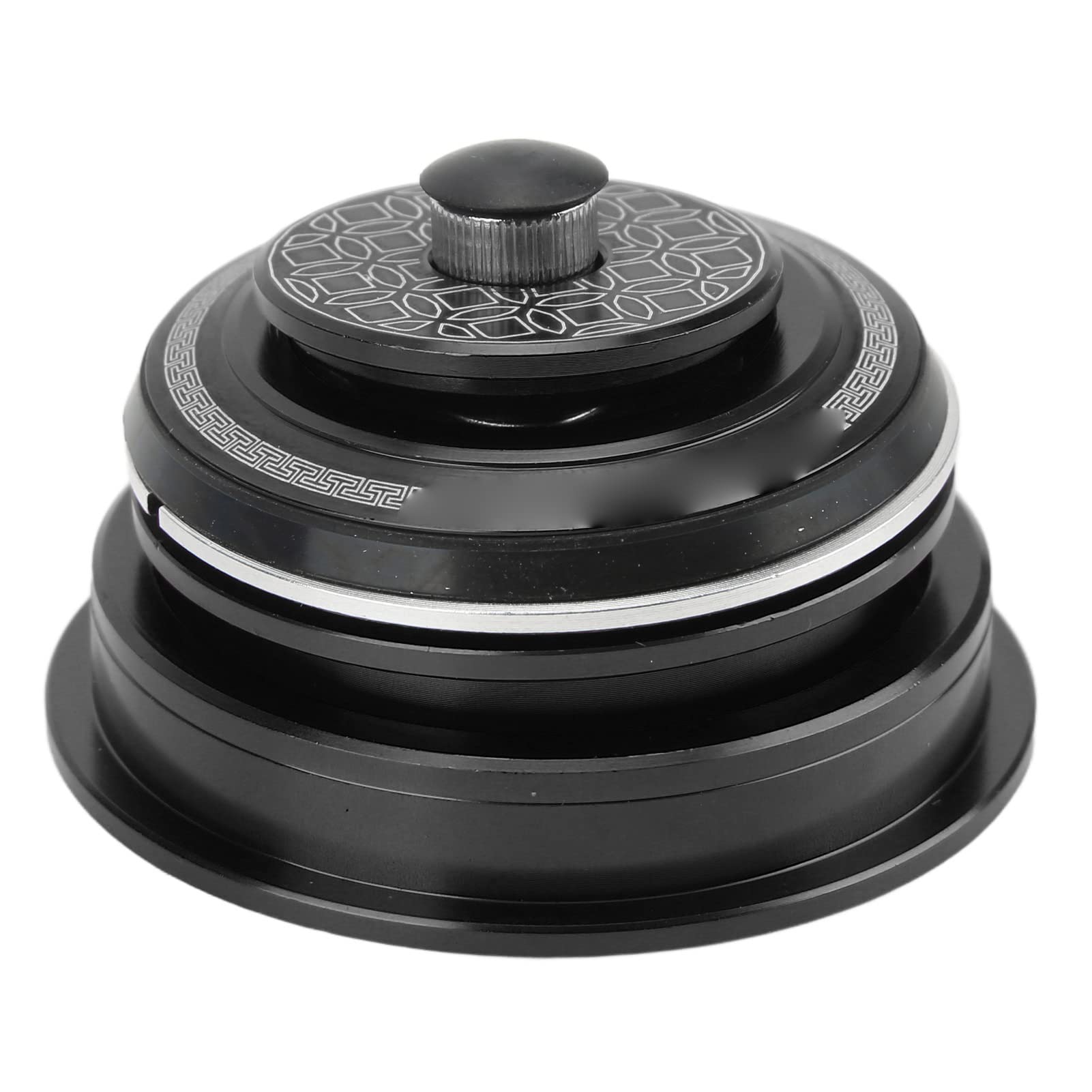 Premium Aluminum Alloy Bicycle Headset - Double Bearing Structure, High Strength & Lightweight for Cone Tube Fork | Perfect for Mountain Bikes, Road Bikes & BMX Cycling Accessories
