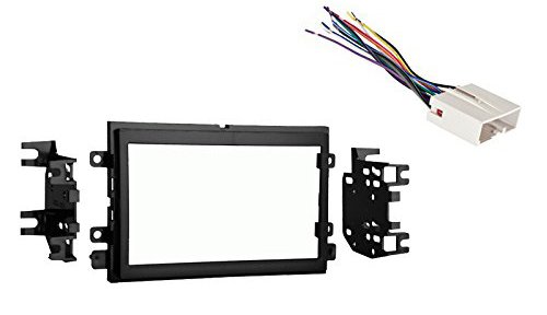 2004-2006 Ford F-150 Double DIN Stereo Dash Kit & Radio Wiring Harness | Absolute USA Replacement | Perfect for Car Audio Upgrades & Aftermarket Installations