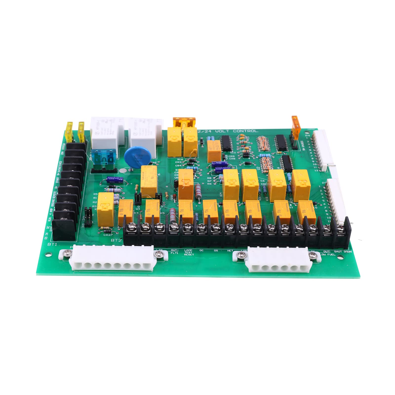 FridayParts 24V 12 Lights Generator Control Panel 300-4297 300-2812 Replacement Circuit Board for Onan RV Generators - Perfect for Power Backup in Campers & Motorhomes