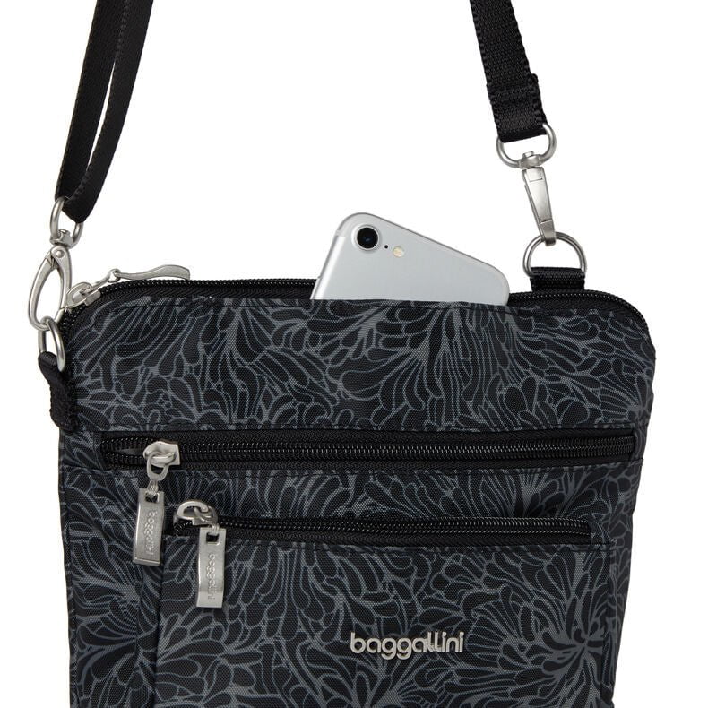 Baggallini Modern Crossbody Bag with Multiple Pockets - Stylish & Functional Purse for Women - Perfect for Travel, Work & Everyday Use